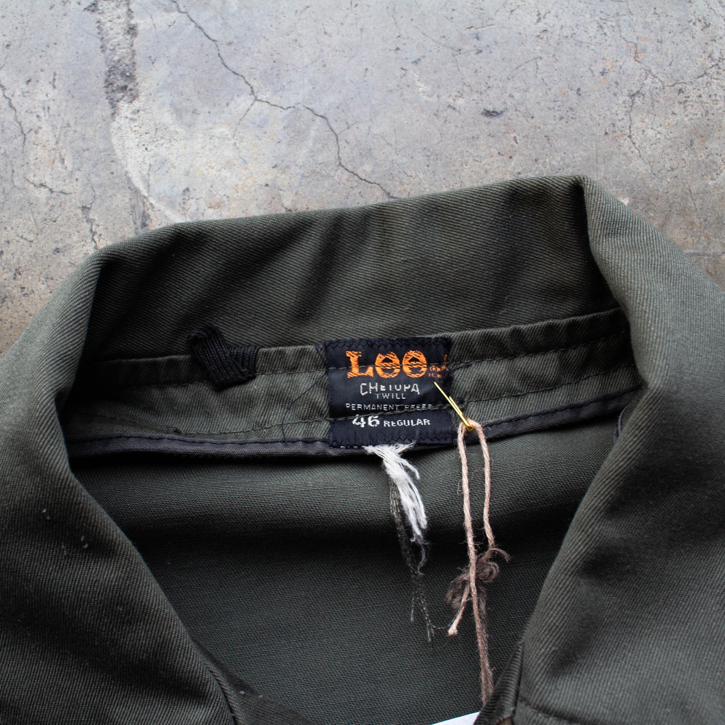 1960s Lee Chetopa Work Jacket Green - 46