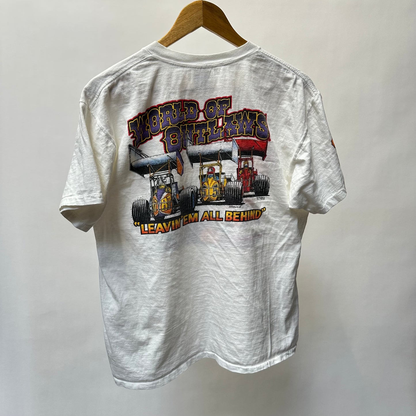 Vintage 80s Golden State Racing T Shirt - L/XL