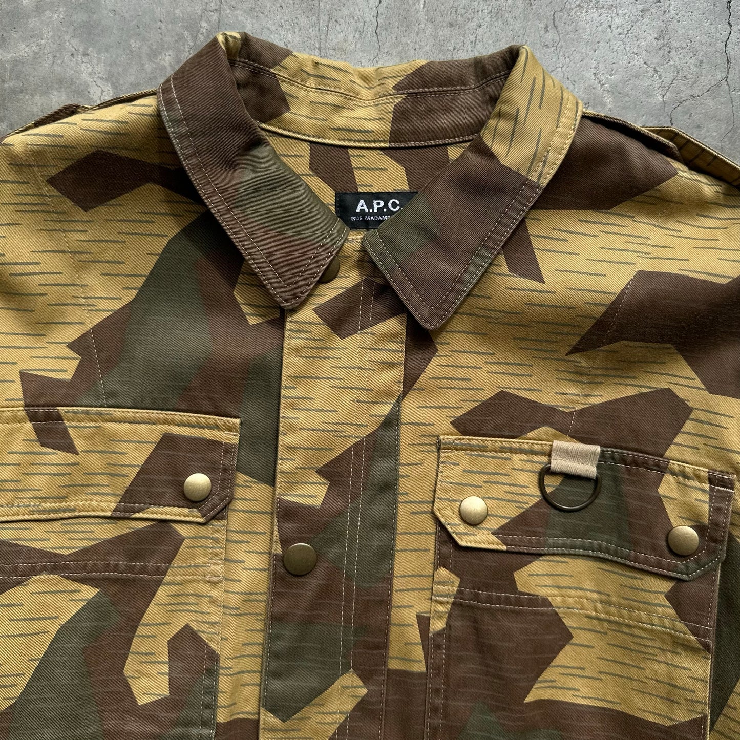 APC 2013 Camo Military Jacket - XL - NWT