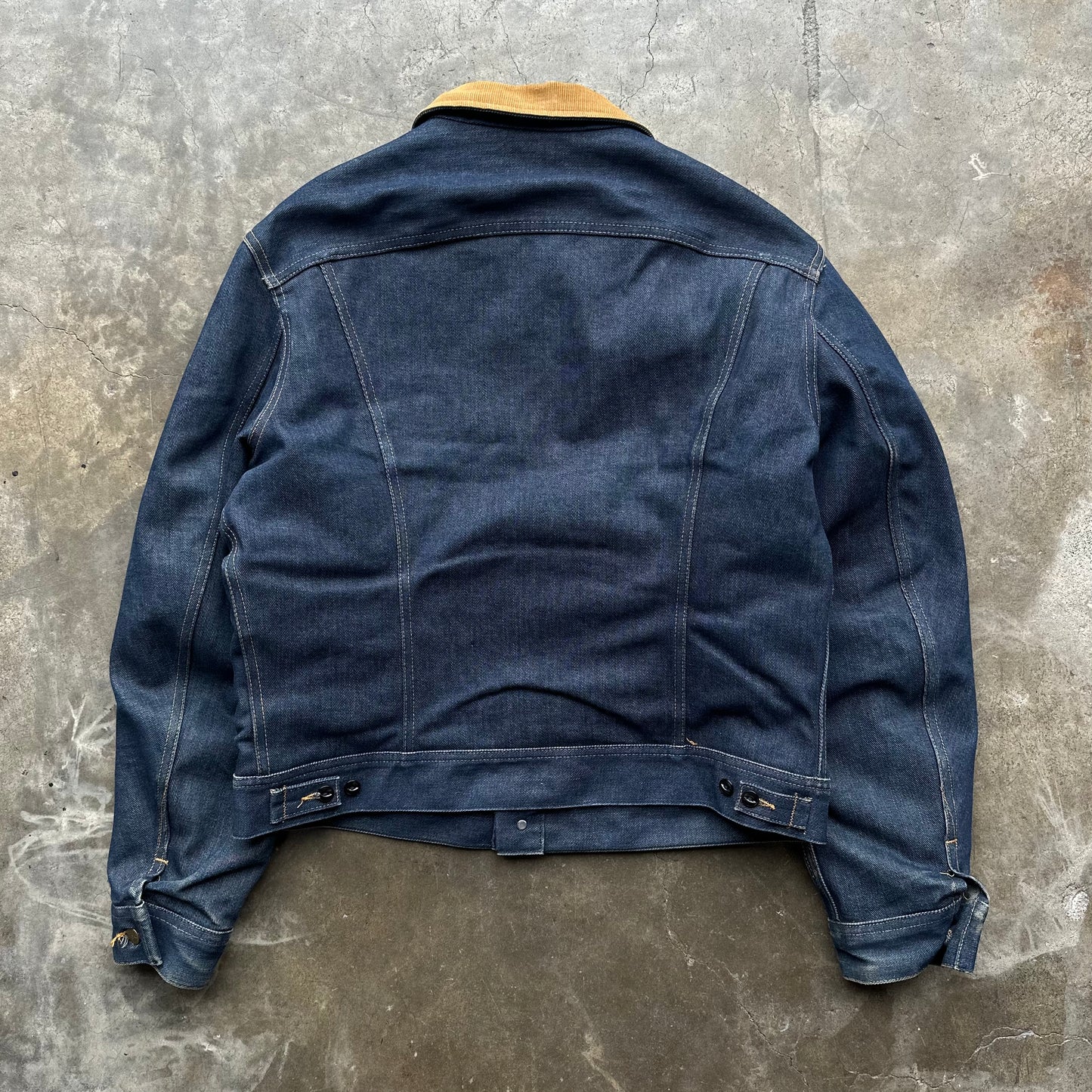 1970s Vintage Lee Storm Rider Denim Jacket - 44L
