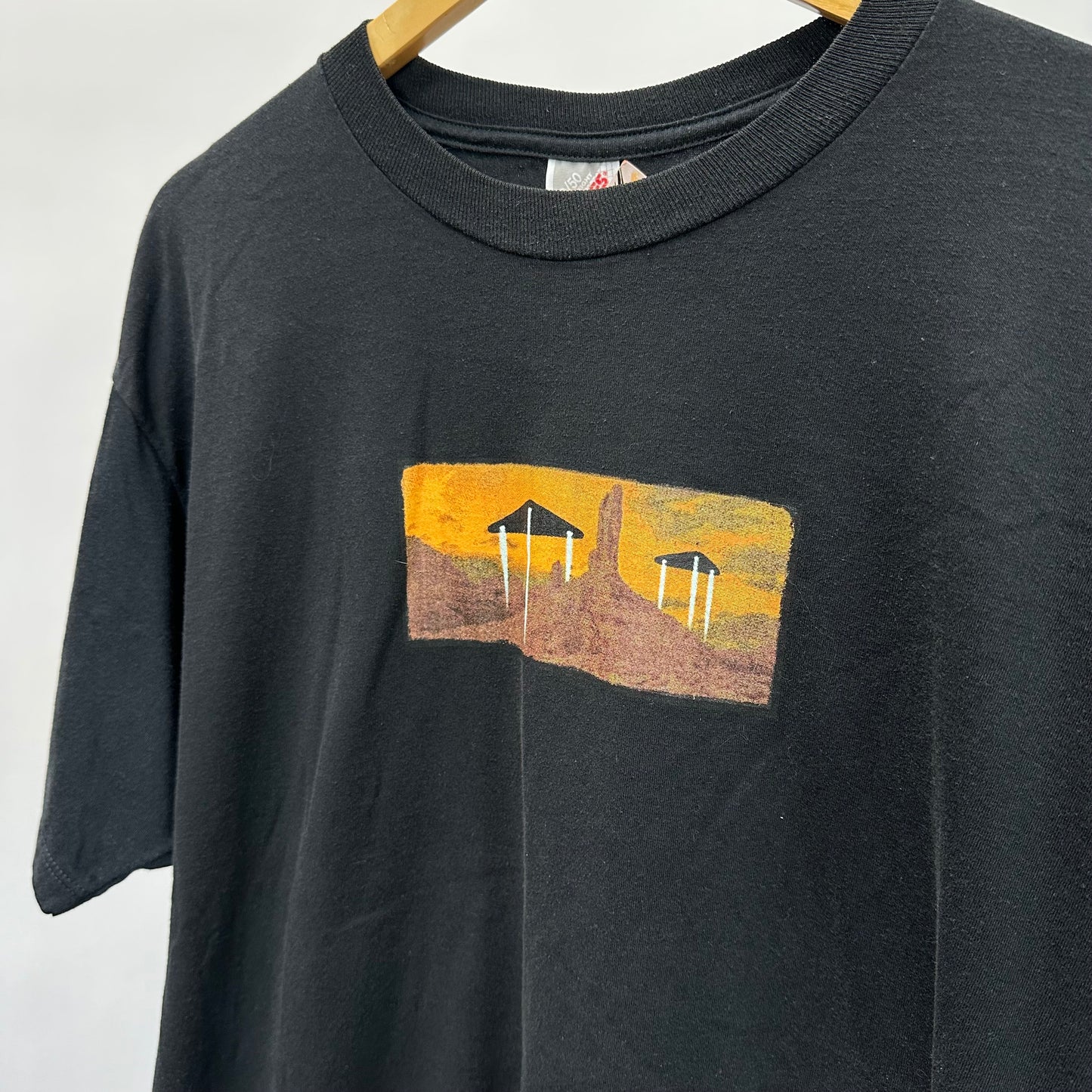 Upcycled Vintage UFO T Shirt by Beter - Large