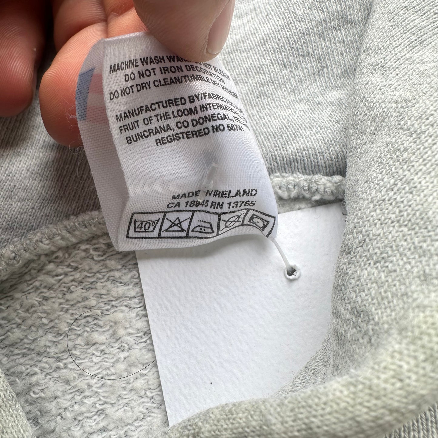 Vintage 80s/90s Fruit of the Loom Athletic Hoodie - Large