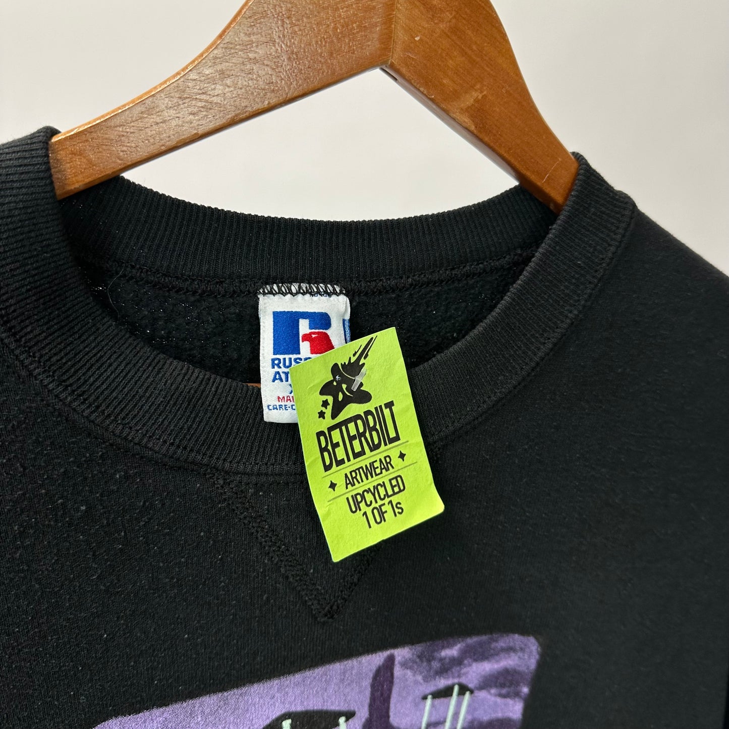 Upcycled Vintage UFO Sweatshirt by Beter - L/XL