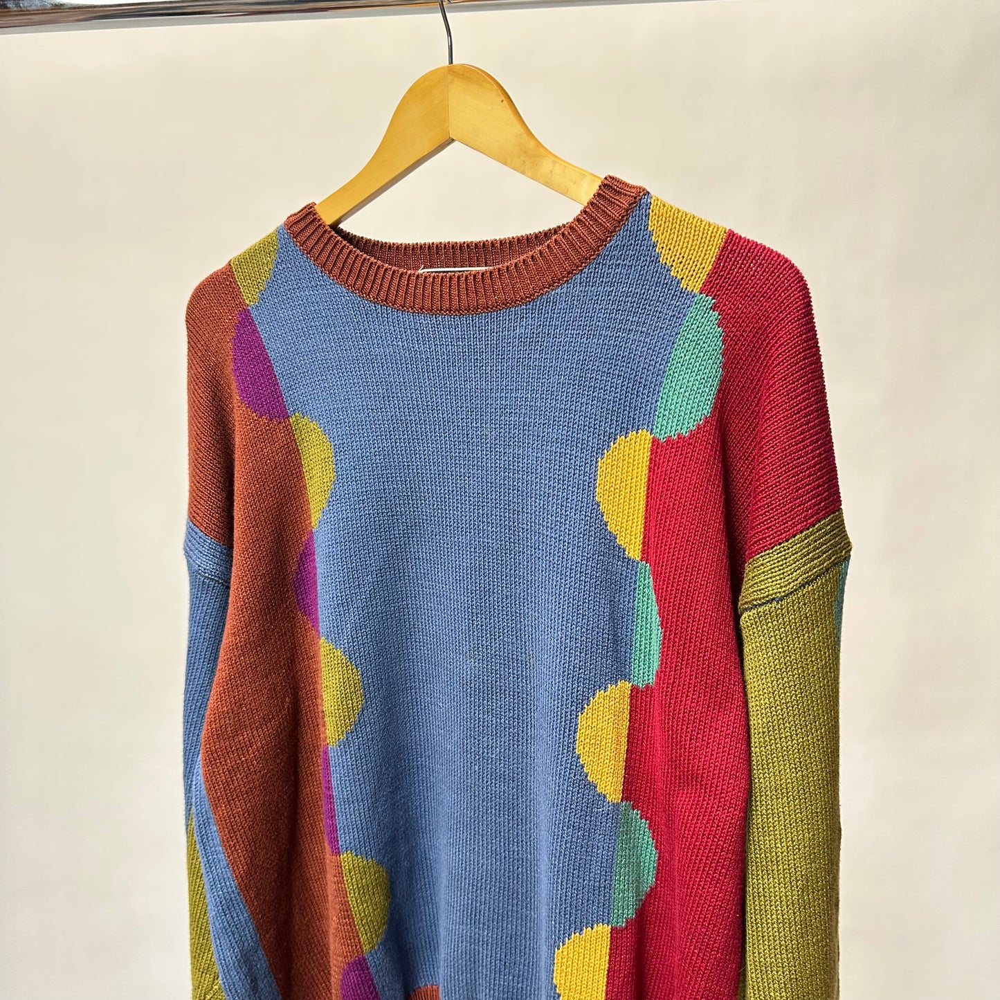Vintage 80s/90s Wavey Sweatshirt M/L