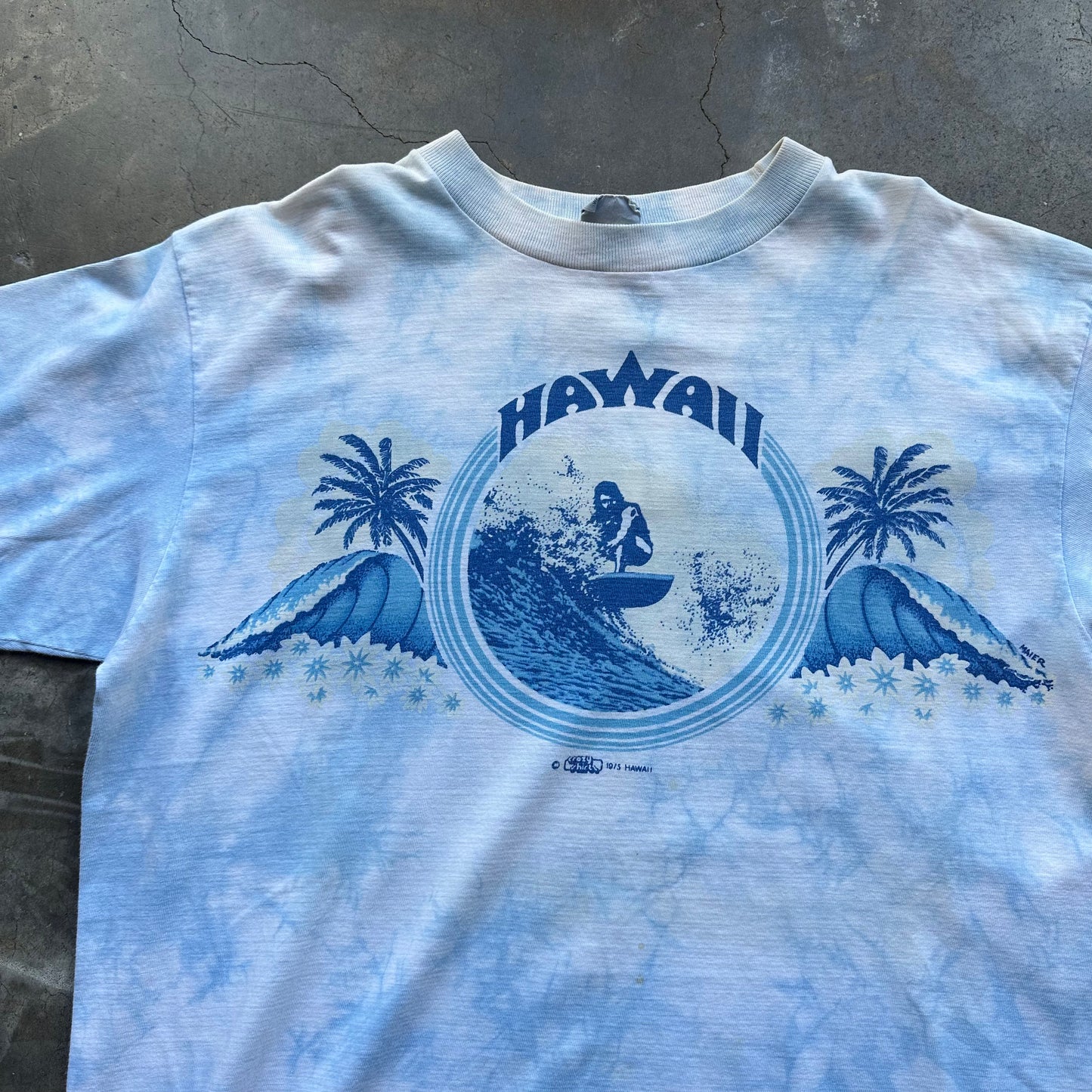 Vintage 70s Crazy Shirts Surf T Shirt