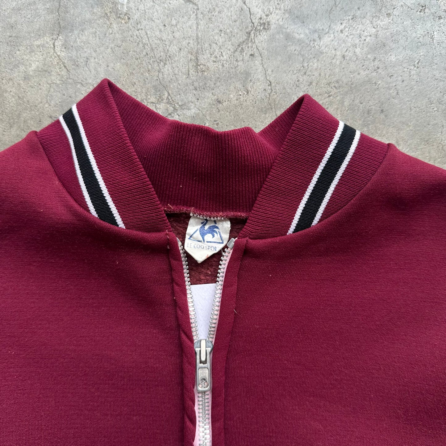 Vintage 1980s Le Coq Sportif Tennis/Track Jacket - M/L