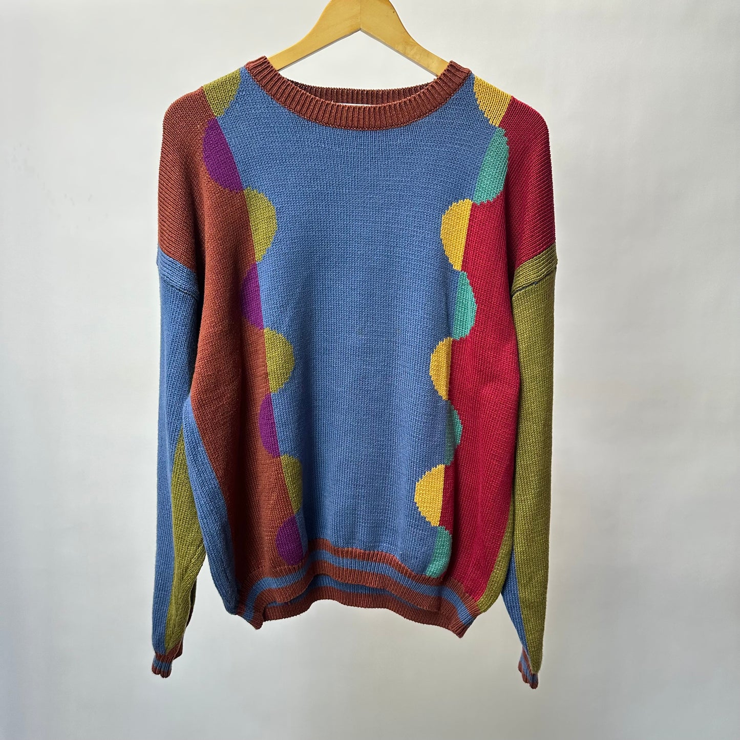 Vintage 80s/90s Wavey Sweatshirt M/L