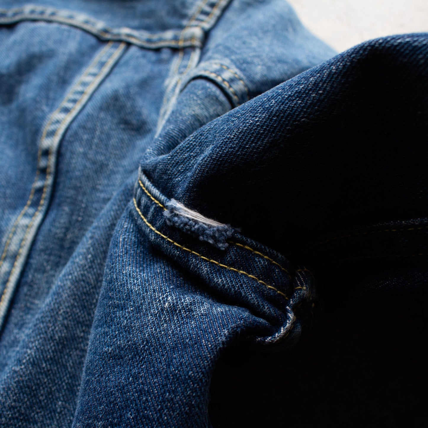 1960s Lee Storm Rider Denim Jacket - 42 Reg