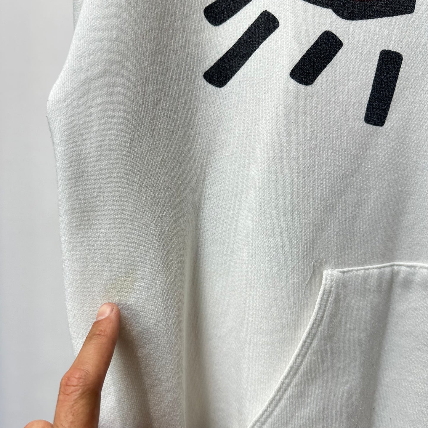 Vintage 80s Keith Haring Pop Shop Hoodie Radiant Baby