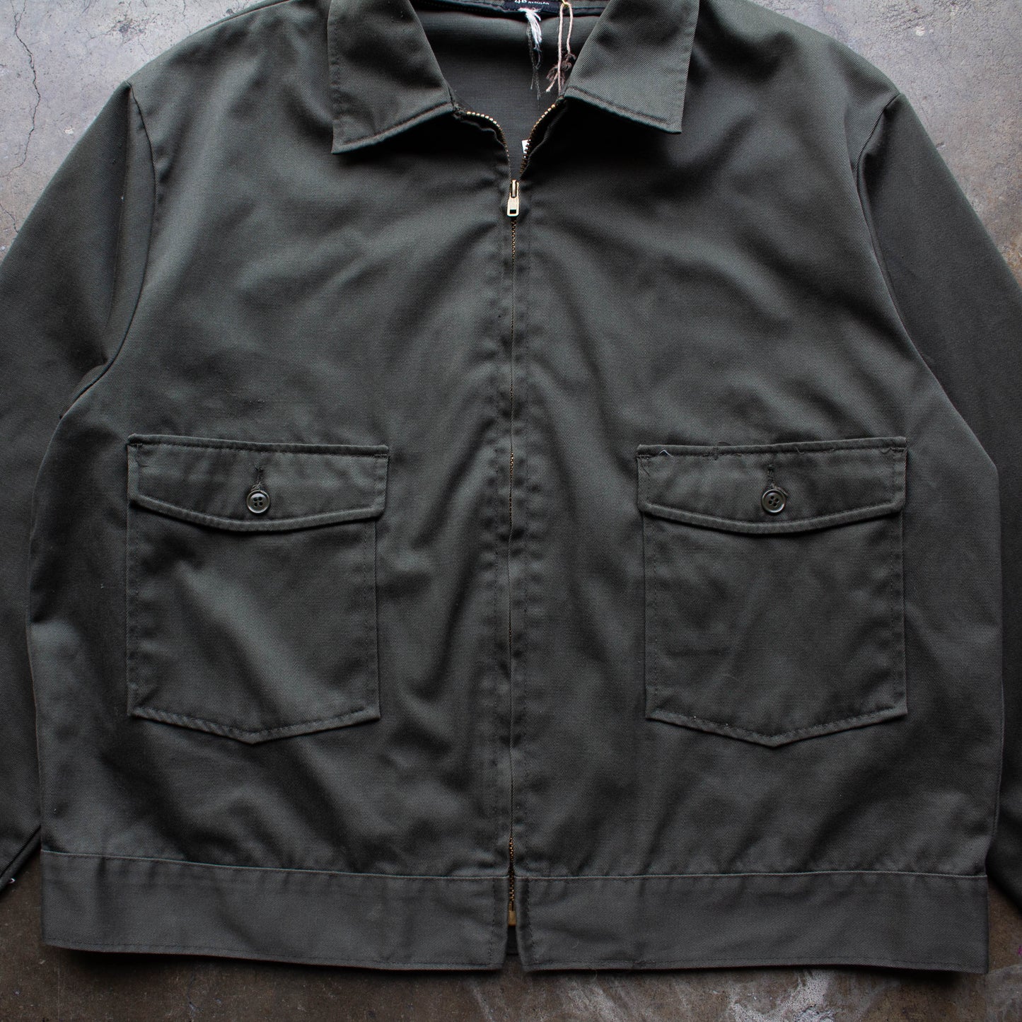 1960s Lee Chetopa Work Jacket Green - 46