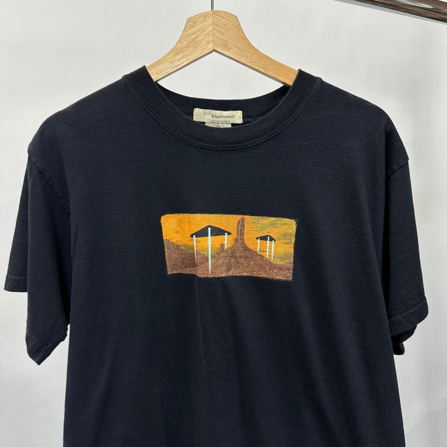 Upcycled Vintage UFO T-Shirt by Beter - Medium
