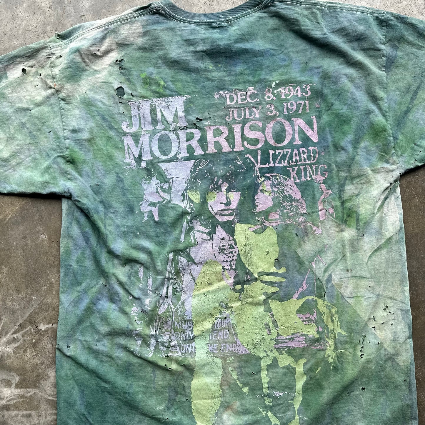 1/1 Art Shirt - The Doors, Jim Morrison - by Richard Silva