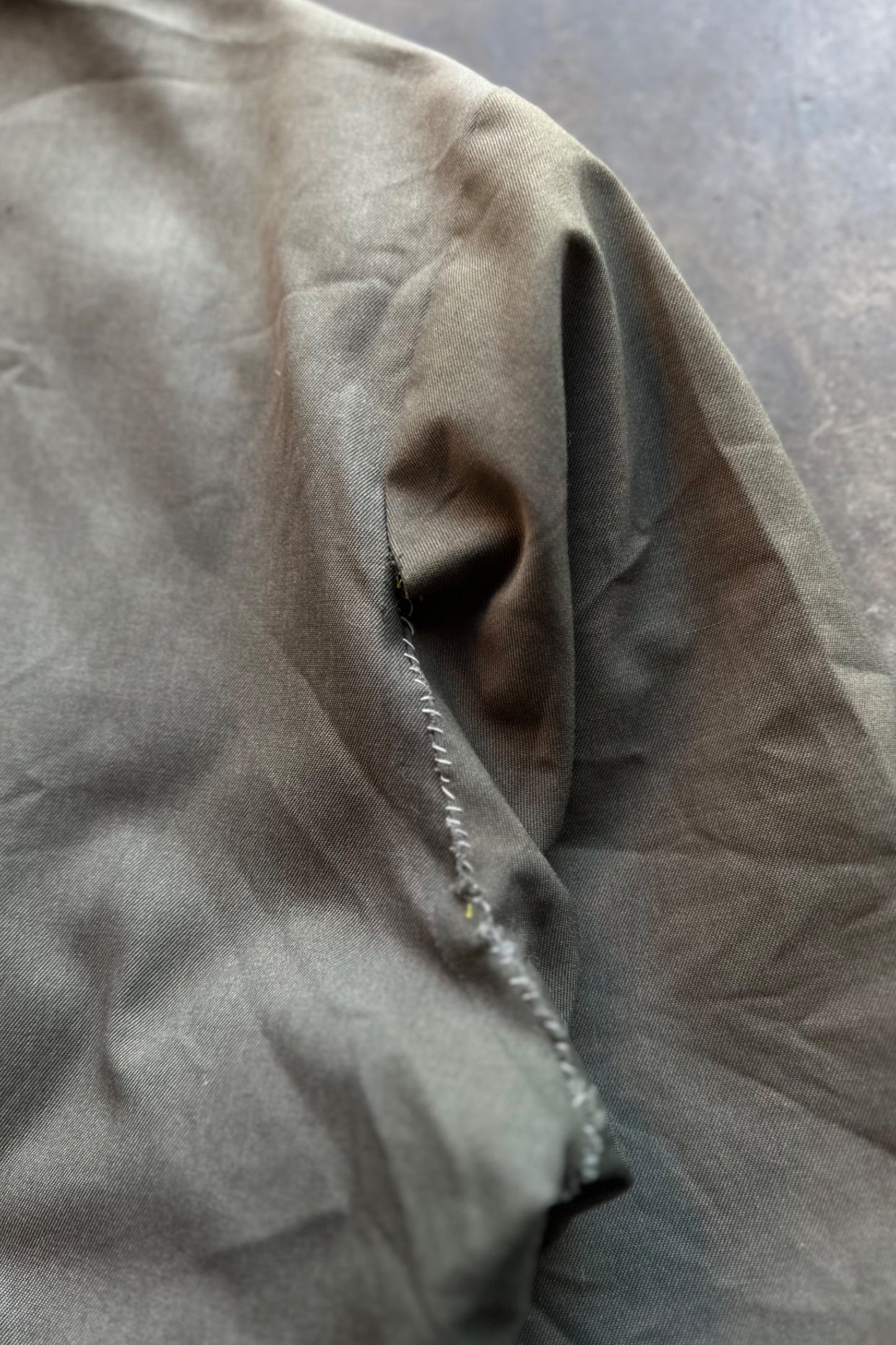 1960s 70s Sears Work Jacket Green - Large