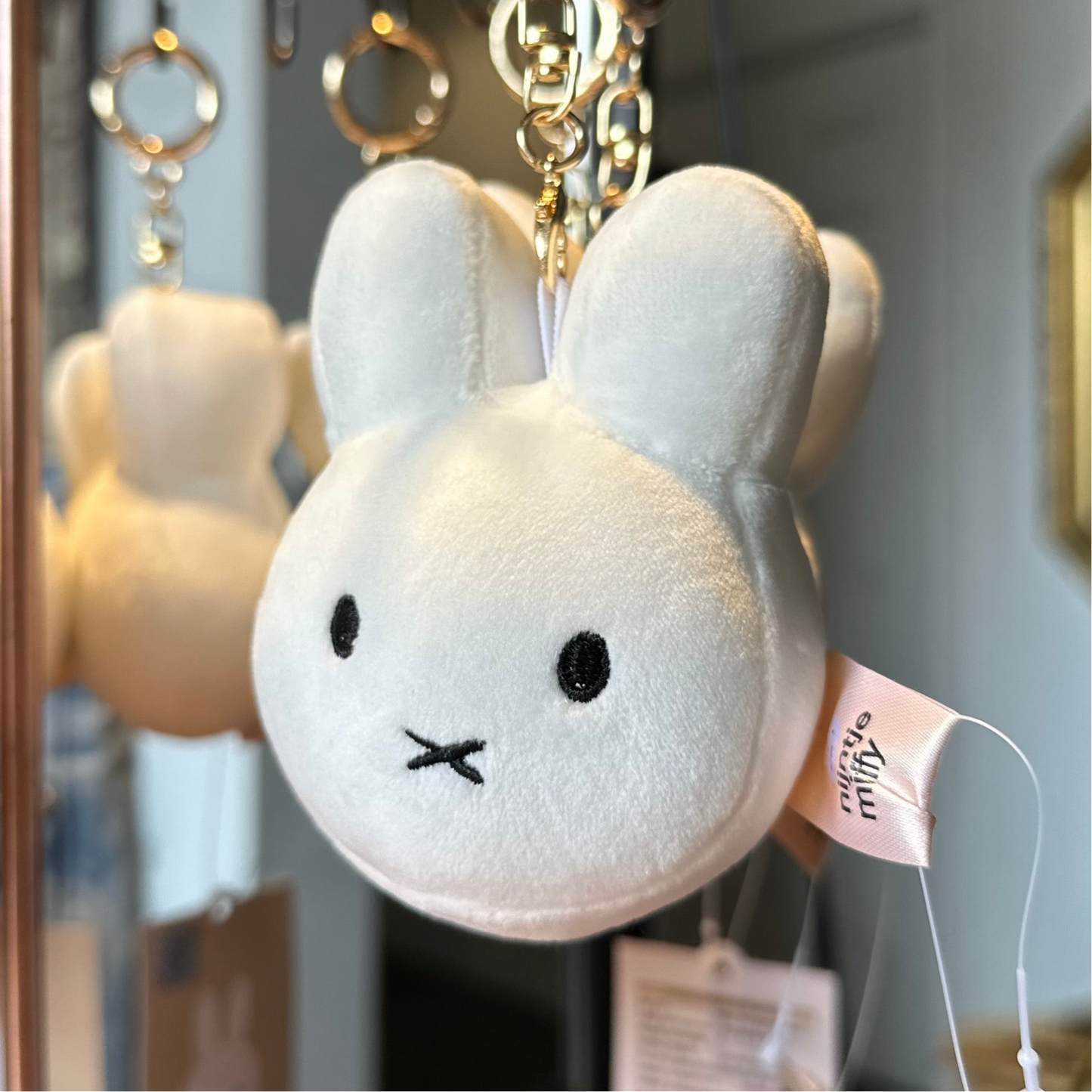 Miffy Plush Keychain