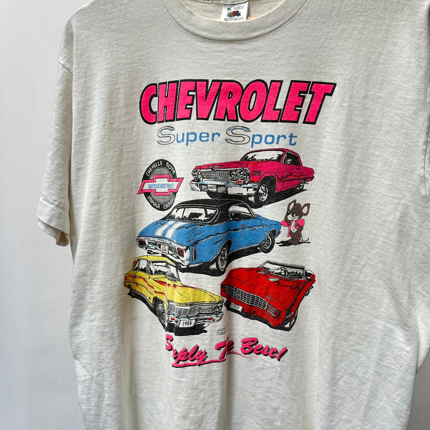 Vintage 80s/90s Chevrolet Hot Rod T Shirt - XL