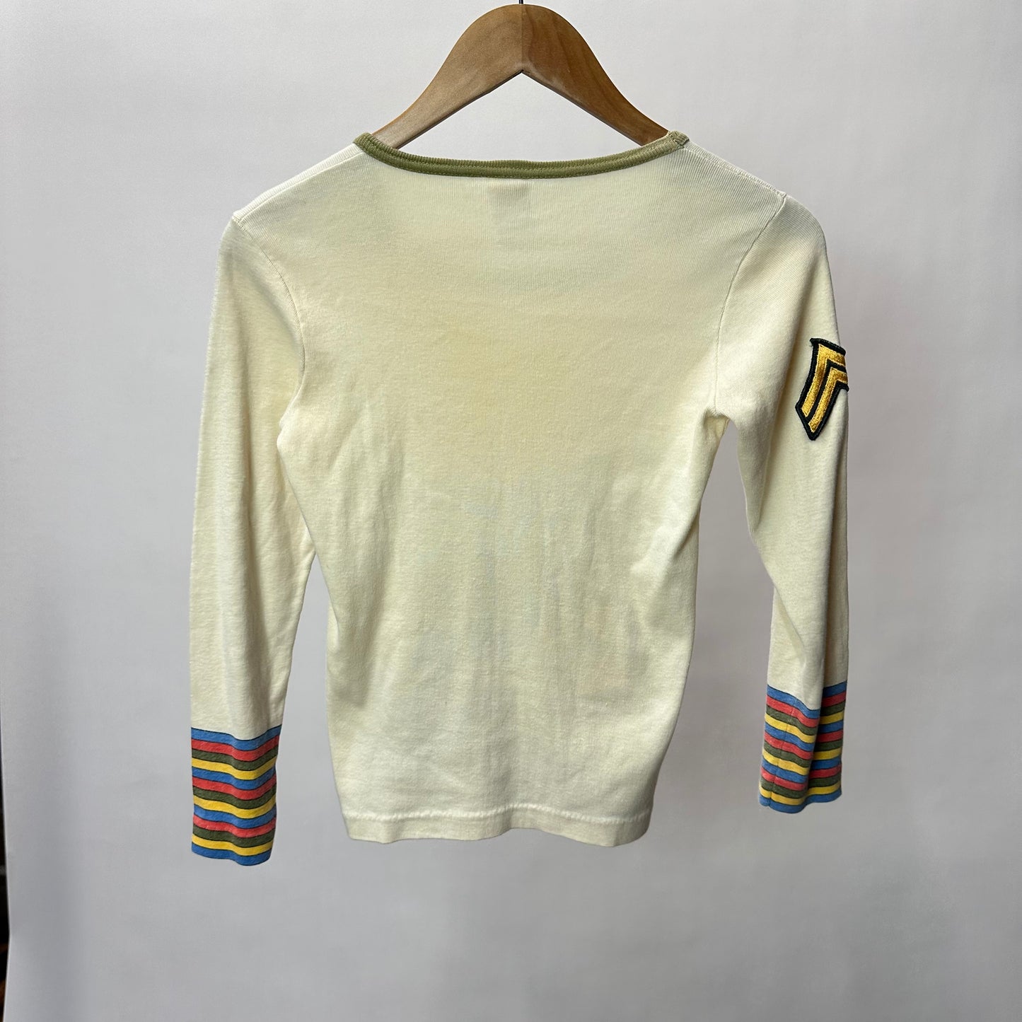 Vintage 70s Army Style Comic Shirt - Women’s
