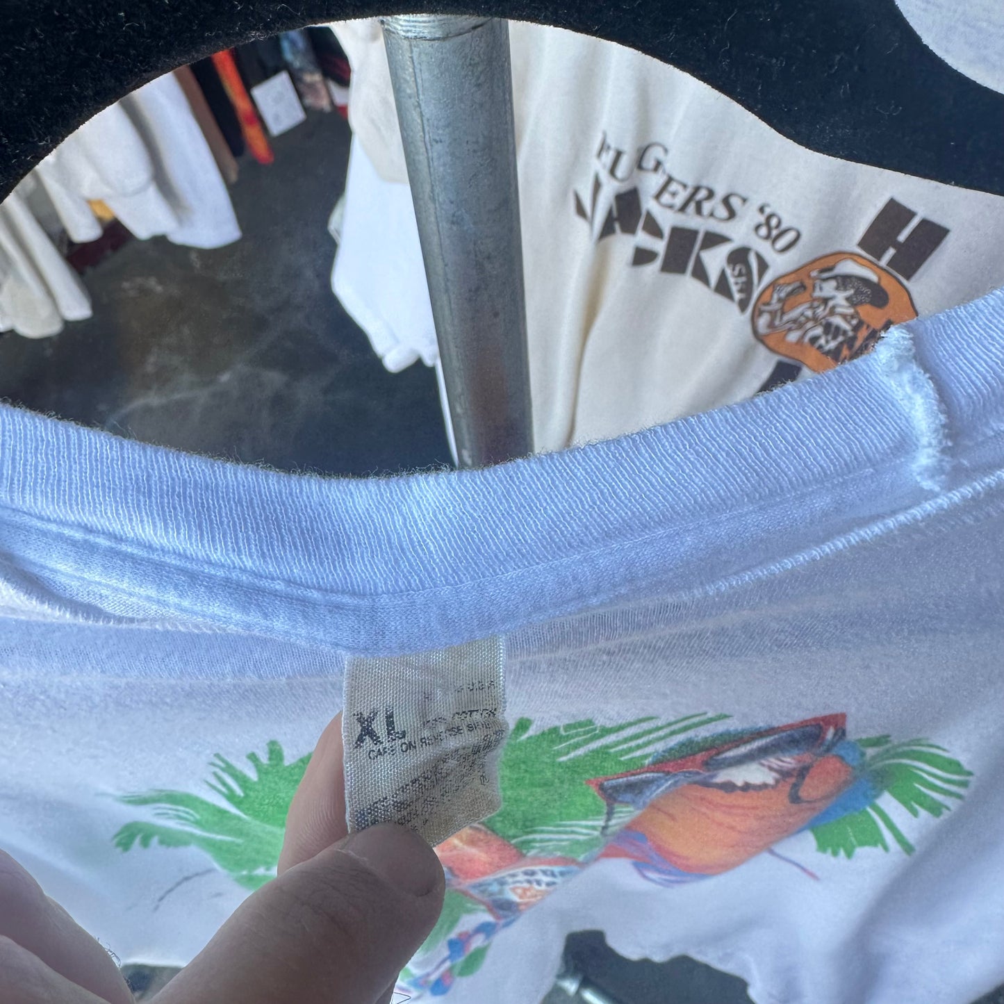 Vintage 80s Jimmy Buffett T Shirt - Fits Medium