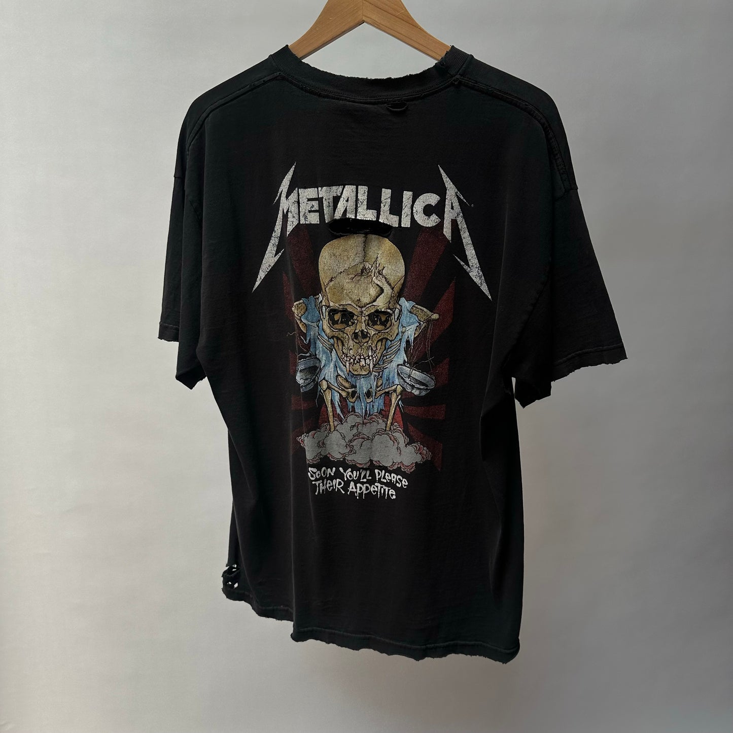 Vintage Metallica Her Money Tips Her Scales Tour T Shirt - XL
