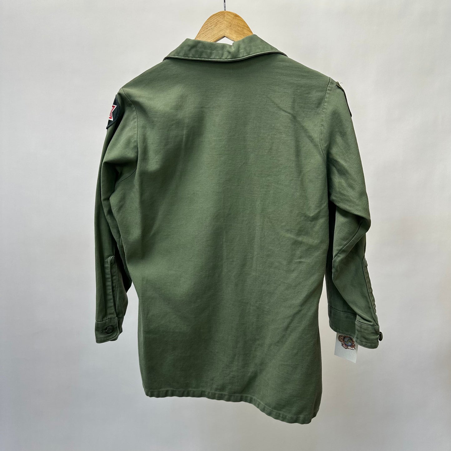 Vintage 60s/70s Military Field Shirt - Small