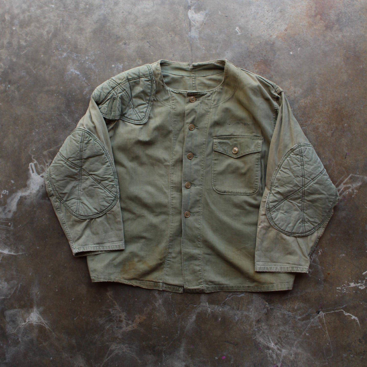 WW2 1940s HBT Shooter Jacket - XL/2XL