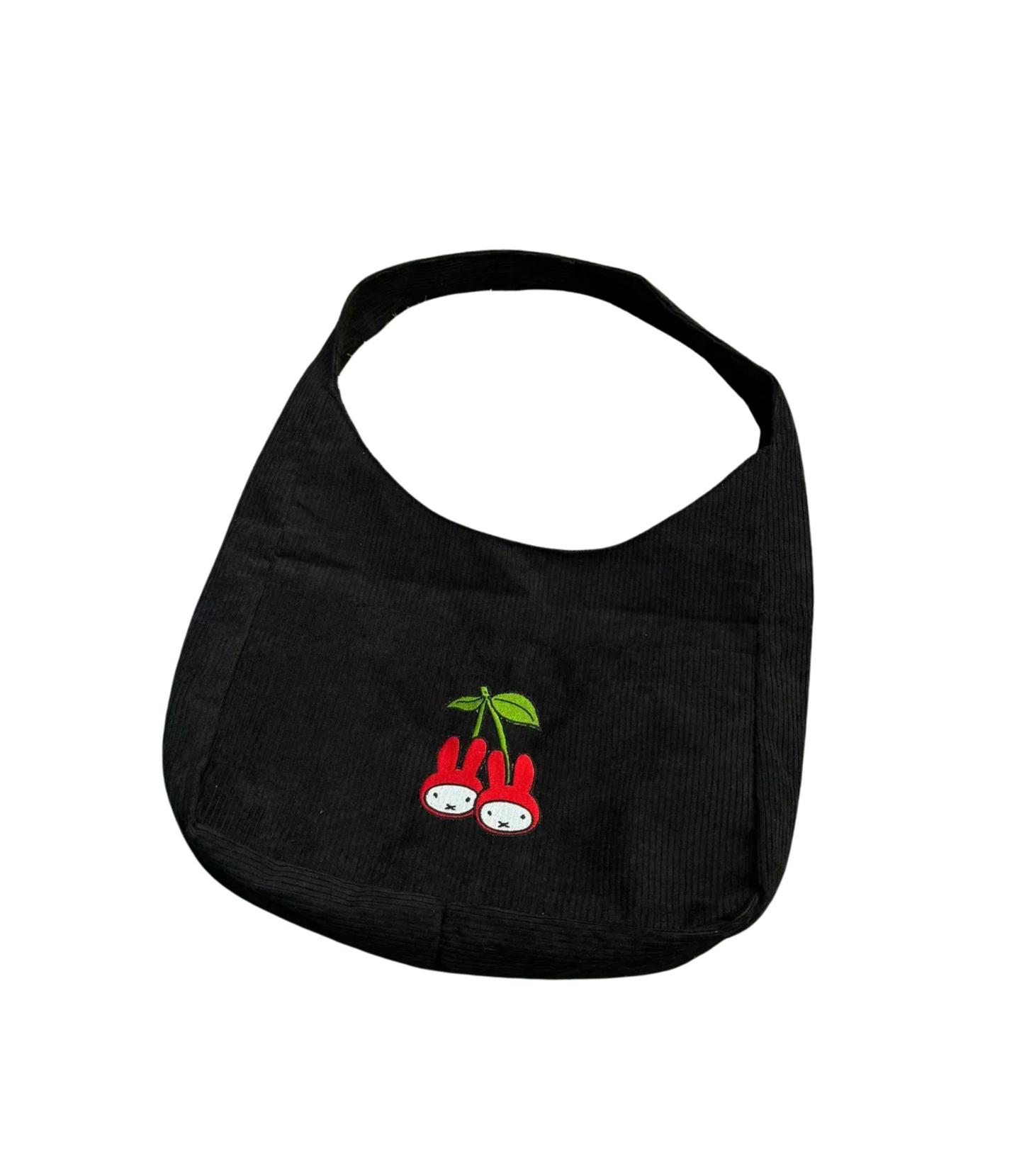 Miffy Corduroy Shoulder Bag - Cherry Pop
