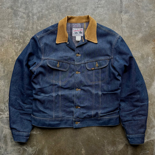 1970s Vintage Lee Storm Rider Denim Jacket - 44L