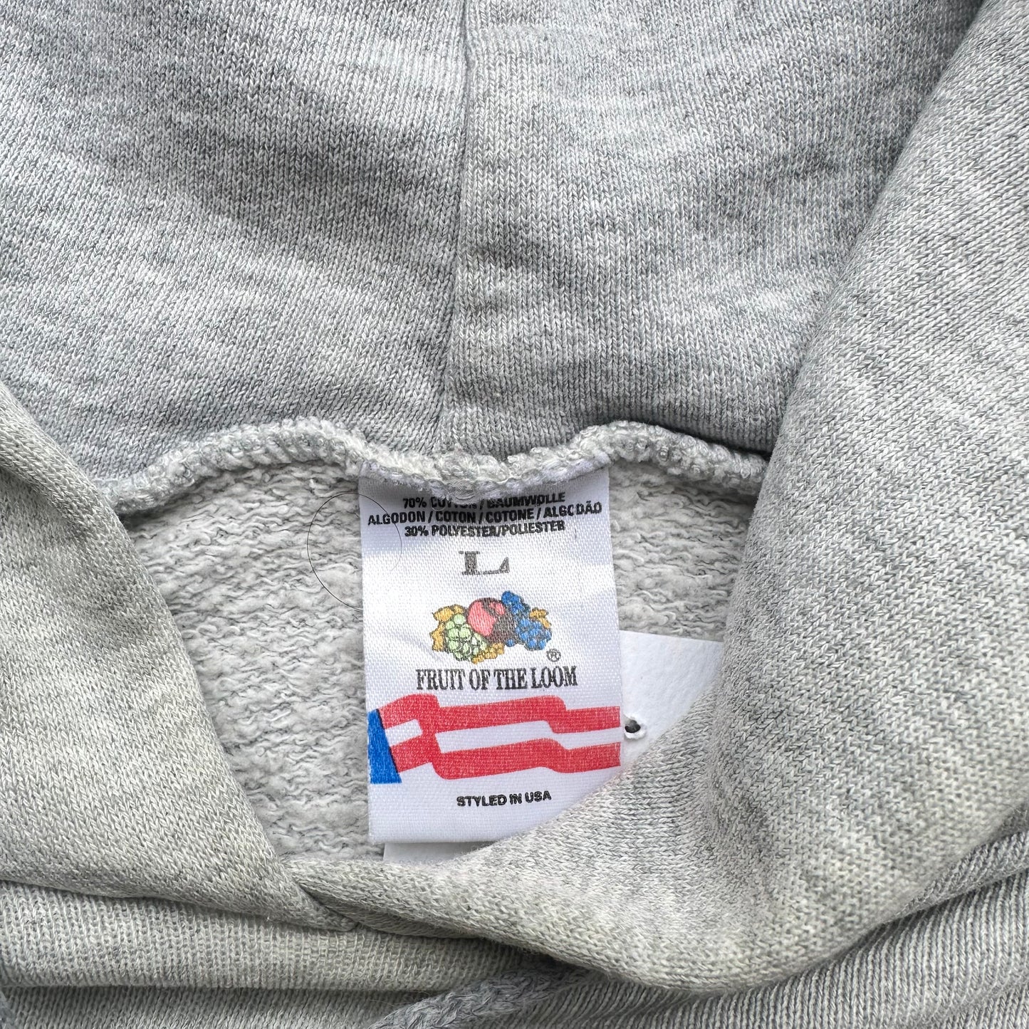 Vintage 80s/90s Fruit of the Loom Athletic Hoodie - Large