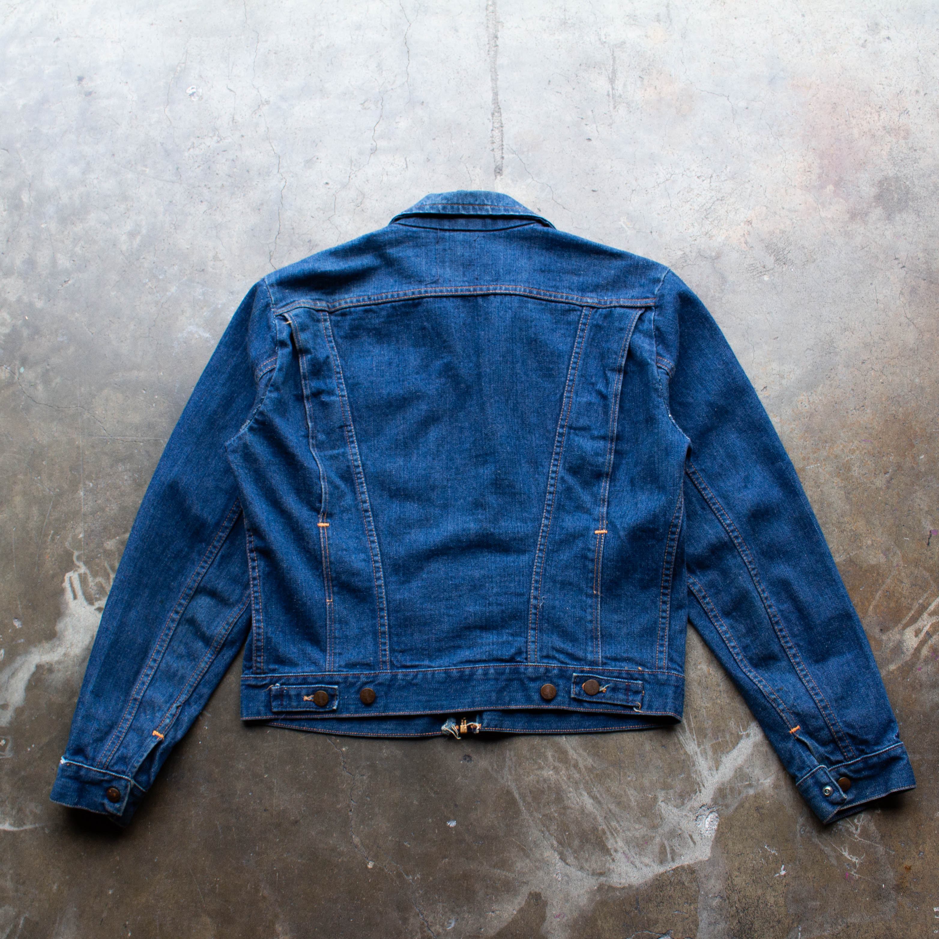 60s/70s Wrangler 24MJZ Denim Jacket - 42 - Medium – Old