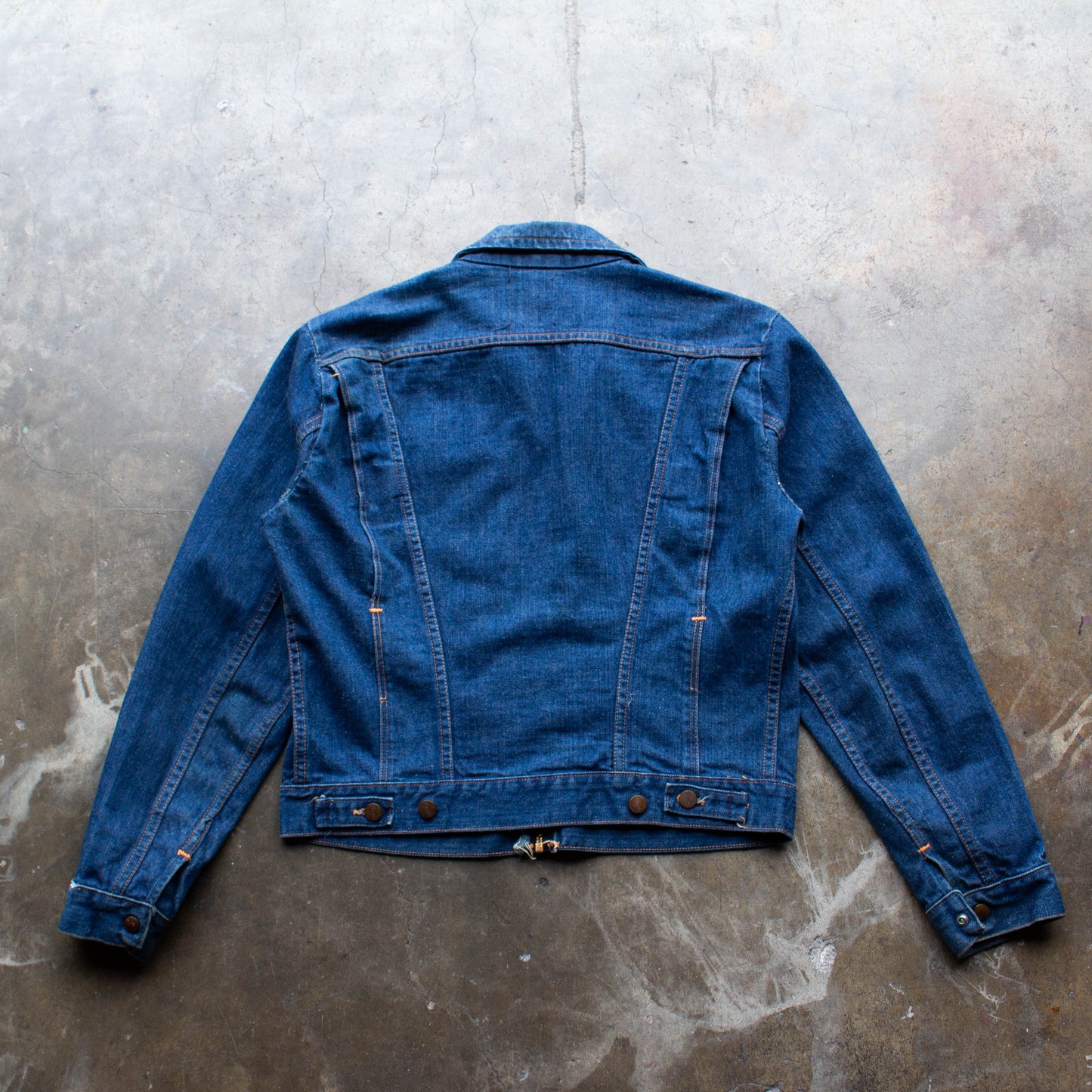 60s/70s Wrangler 24MJZ Denim Jacket - 42 - Medium