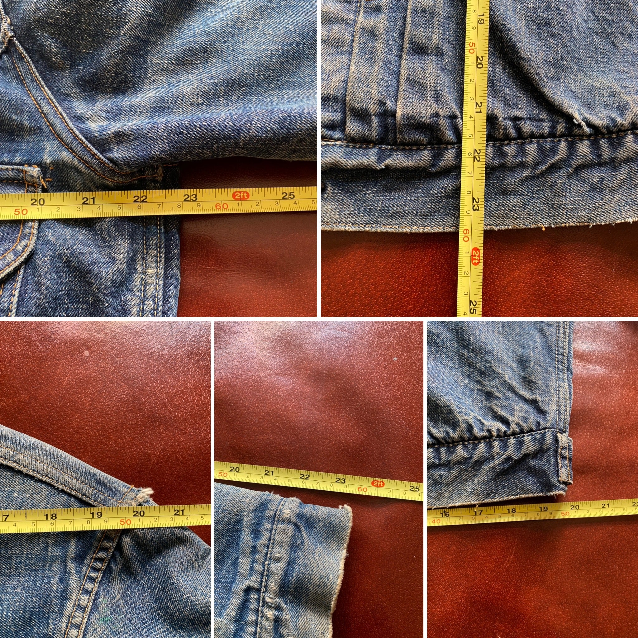 1953 Levi's 517xx Type 2 One Sided Tab - Size 44 – Old Earth Vintage