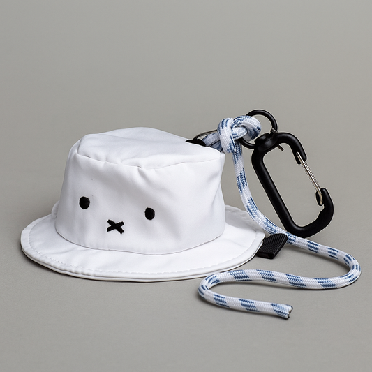 Miffy Bucket Hat Keychain Pouch