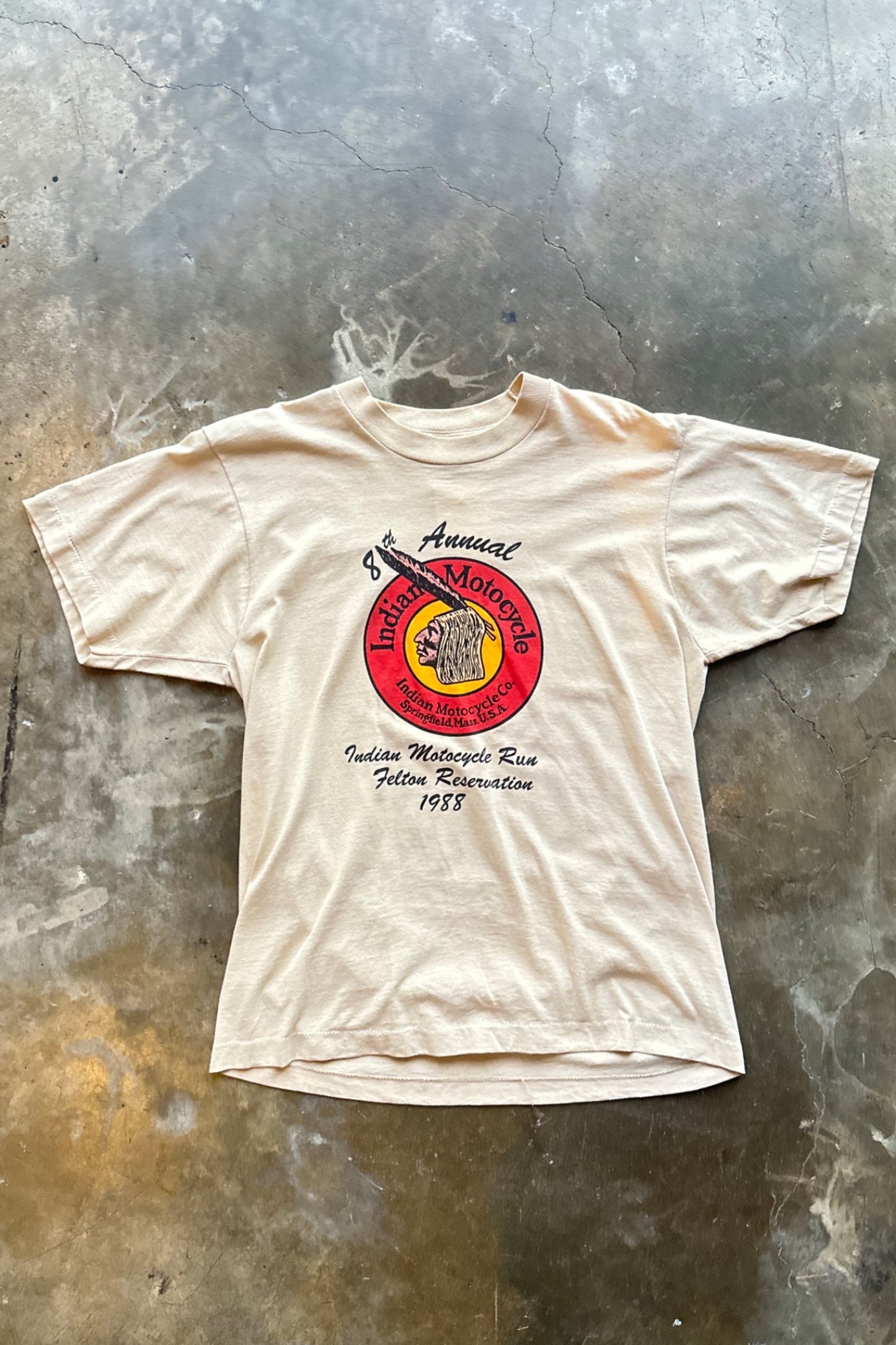 1980s Indian Motorcycles T Shirt - M/L