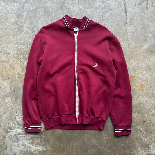 Vintage 1980s Le Coq Sportif Tennis/Track Jacket - M/L