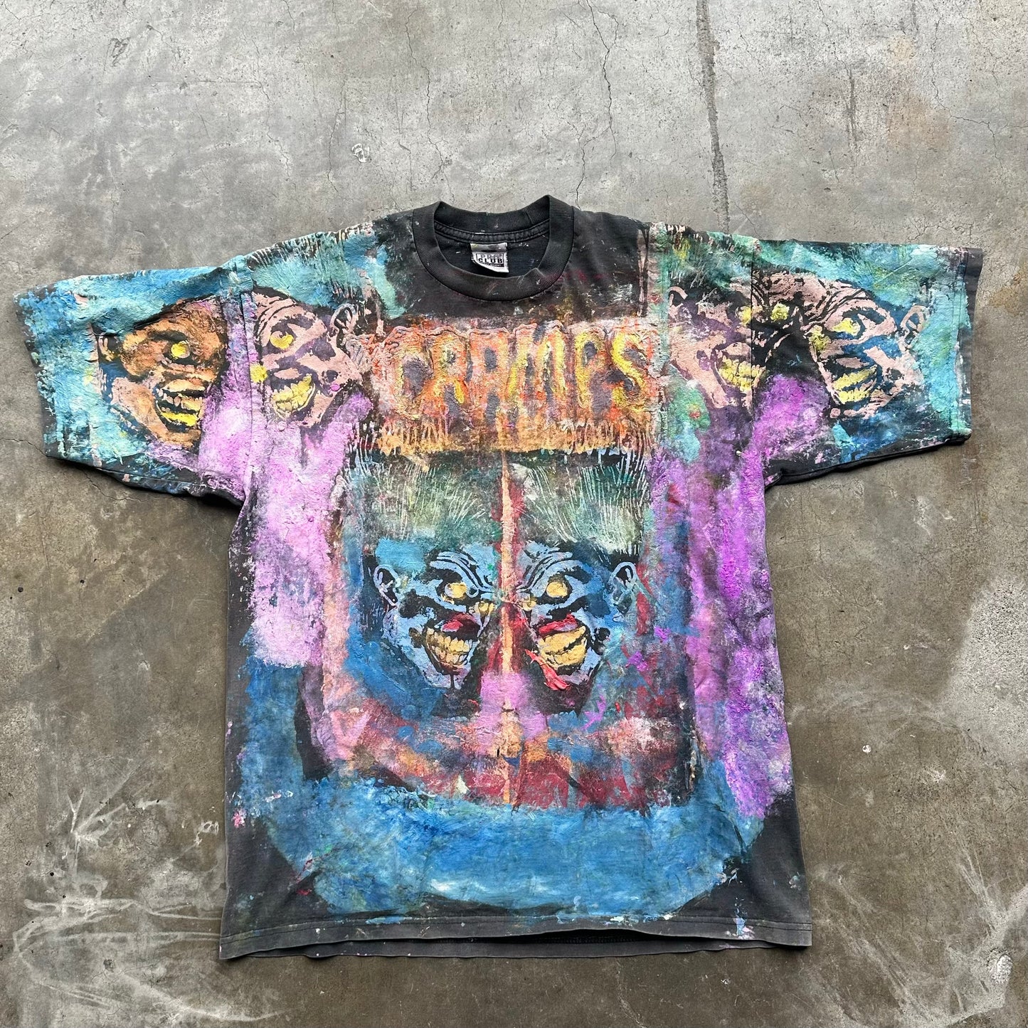 1/1 Art Shirt - The Cramps - by Richard Silva