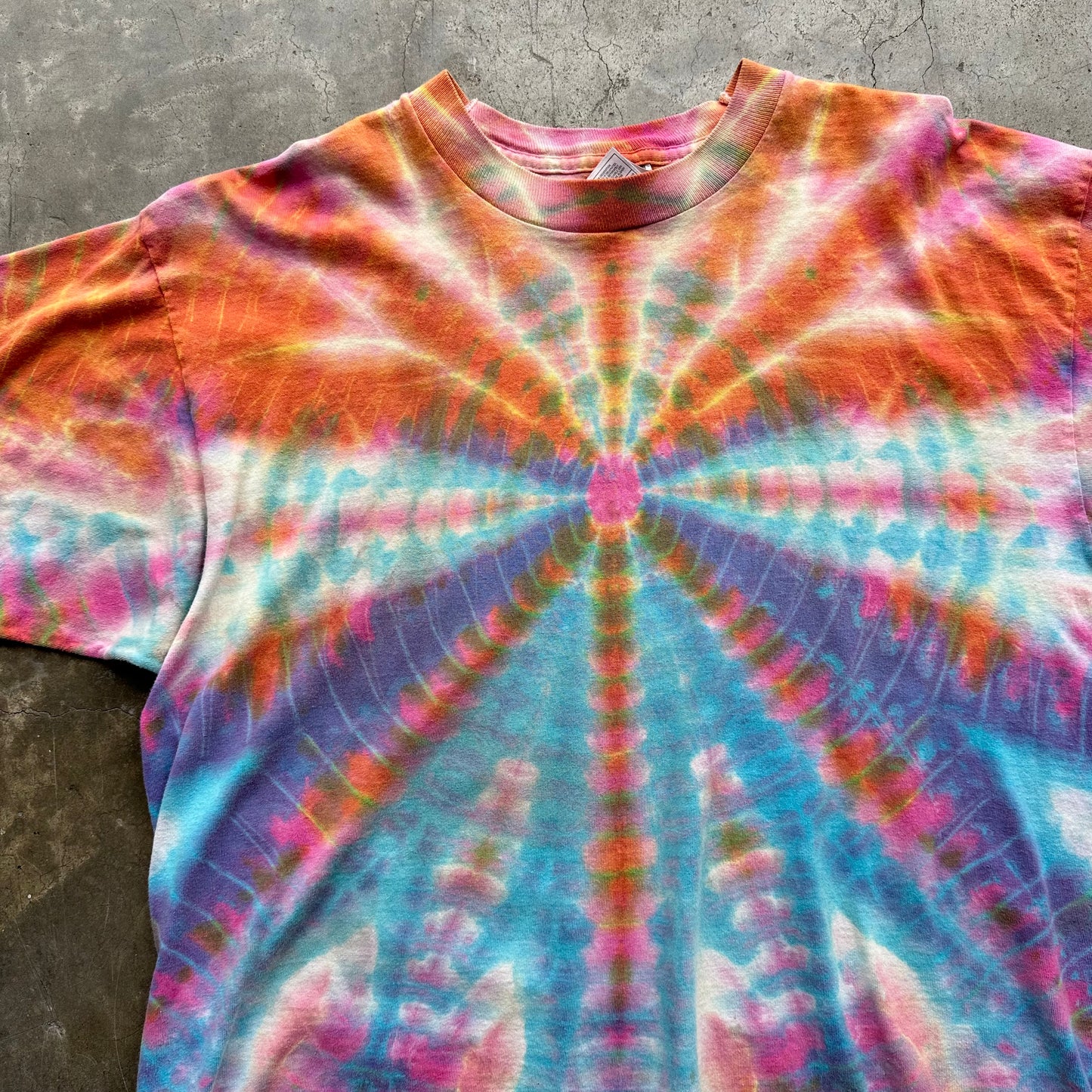 Vintage 90s Tie Dye T Shirt - L/XL
