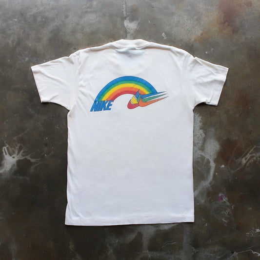 80s Nike Rainbow T-Shirt - Large (Fits Medium)
