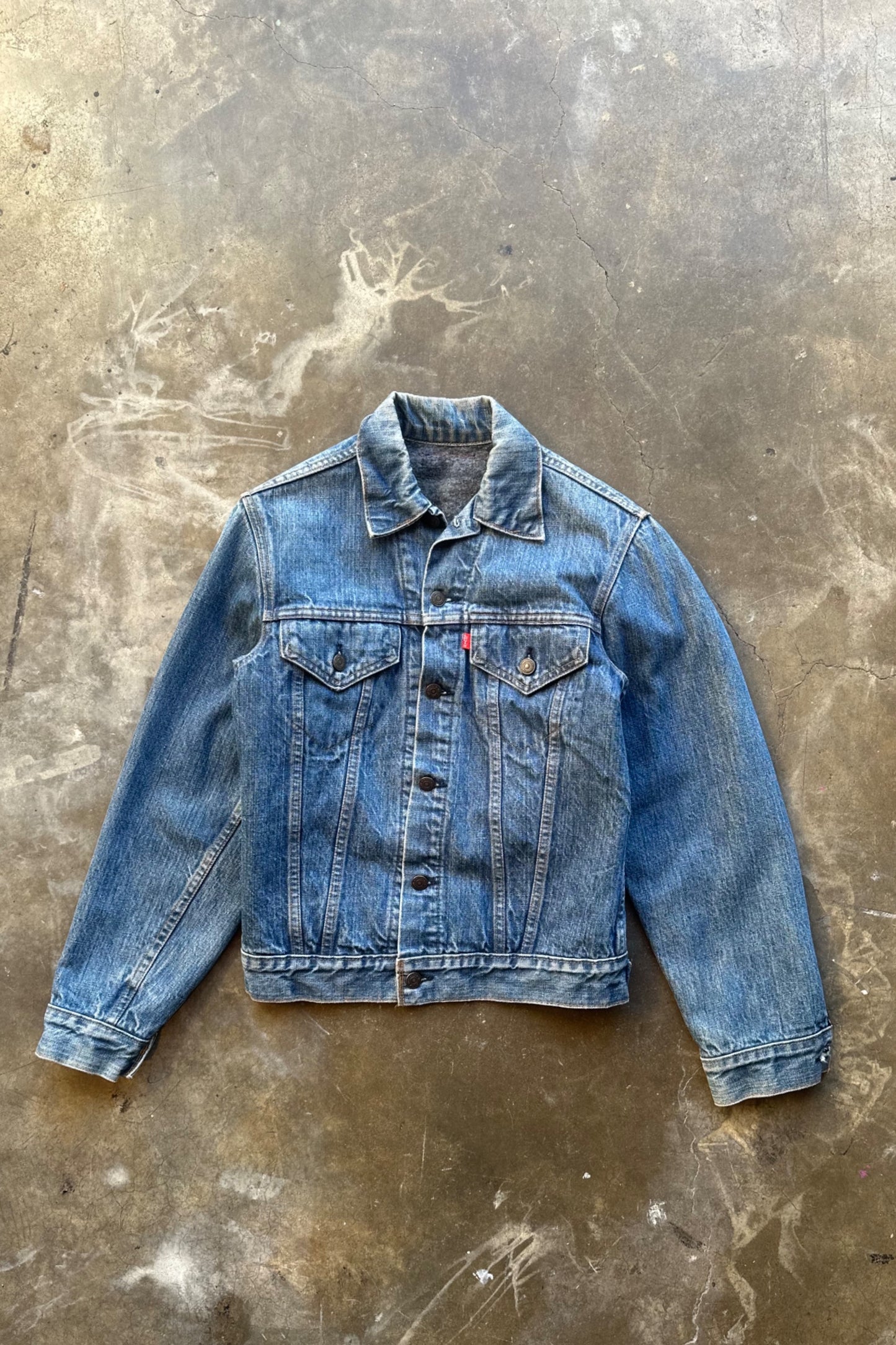 1970s Levi’s Type 3 Blanket Lined Trucker Denim Jacket - Size 38