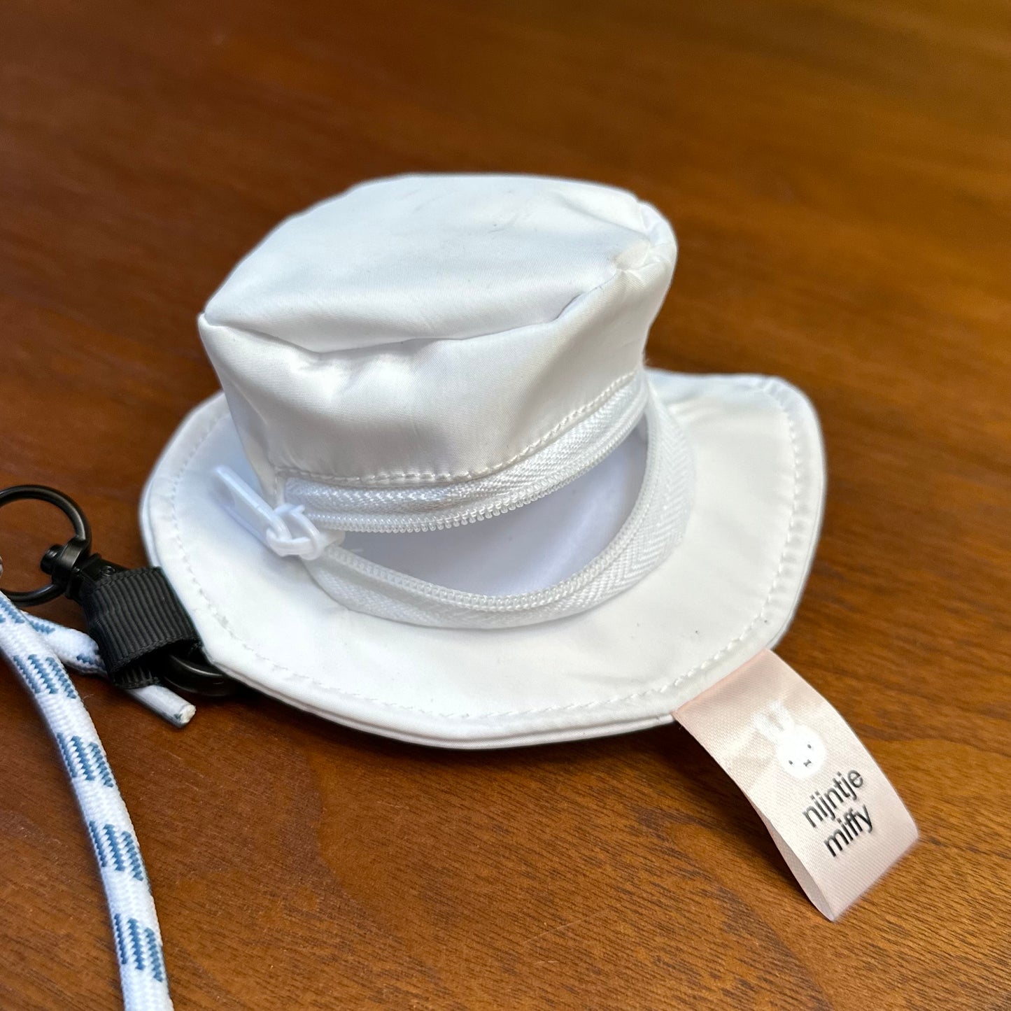 Miffy Bucket Hat Keychain Pouch