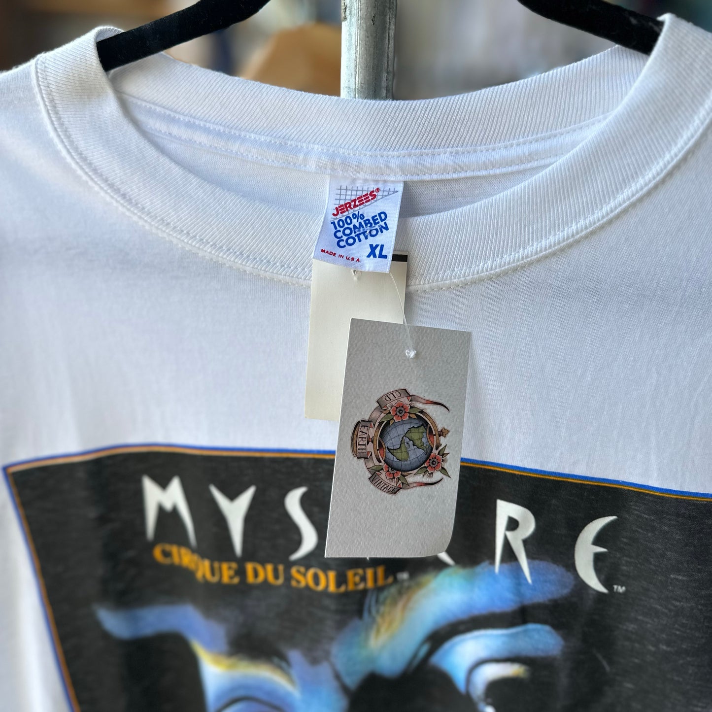 Vintage Deadstock Treasure Island Cirque Du Soleil Mystere T Shirt
