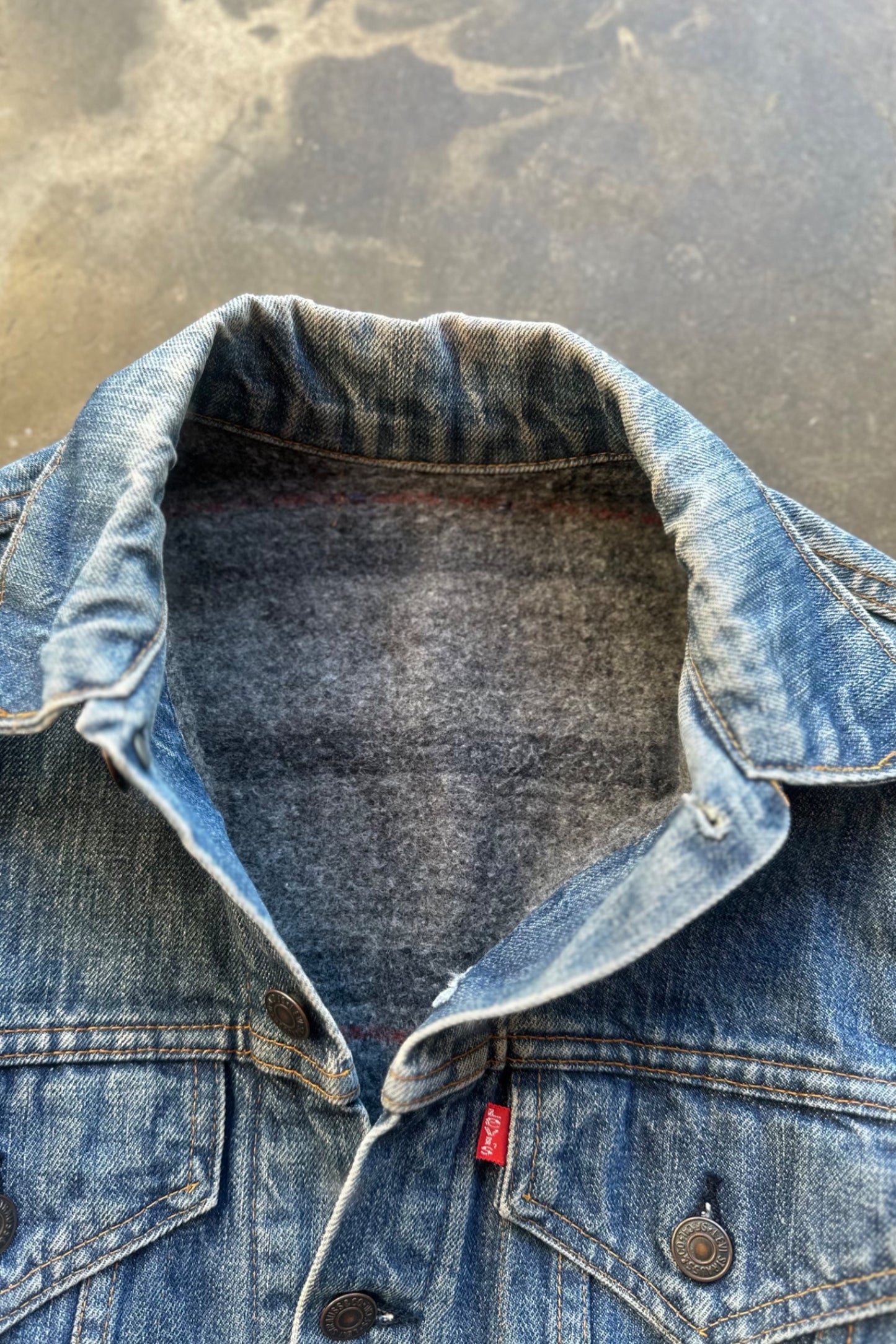 1970s Levi’s Type 3 Blanket Lined Trucker Denim Jacket - Size 38