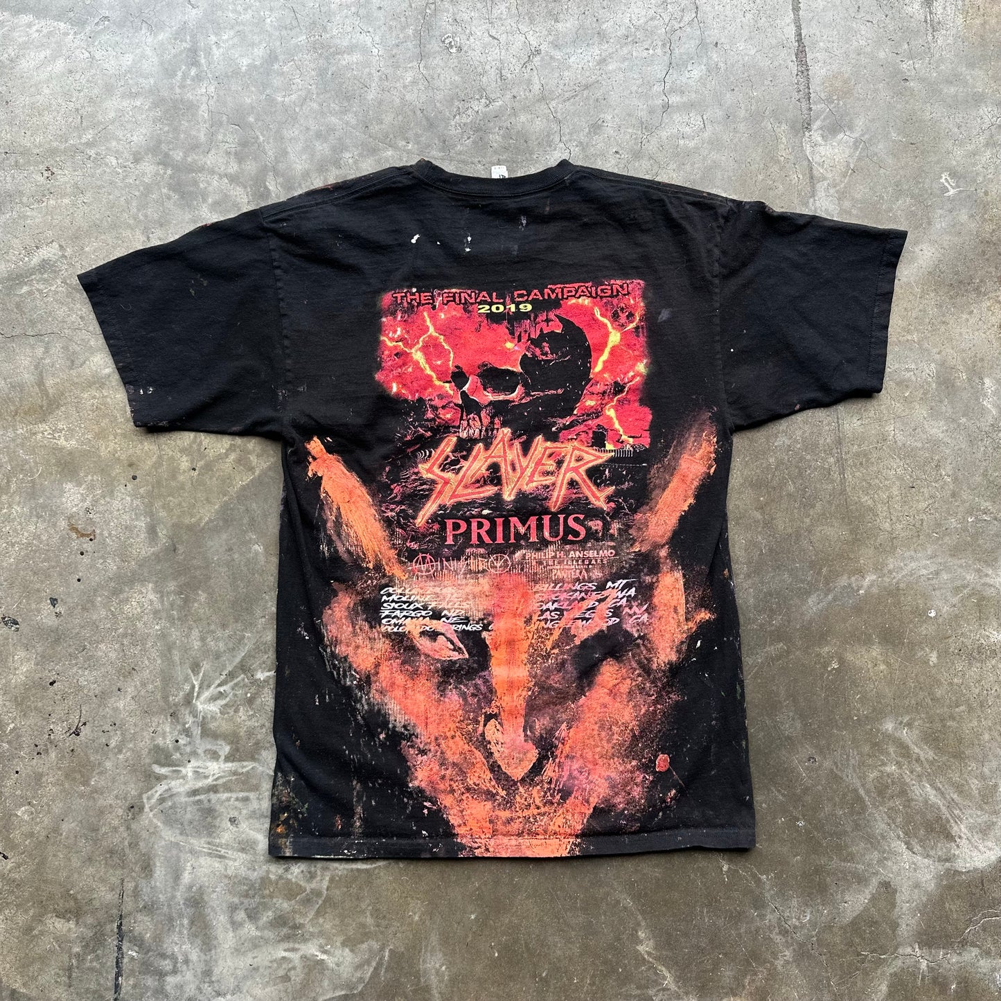 1/1 Art Shirt - Slayer - by Richard Silva