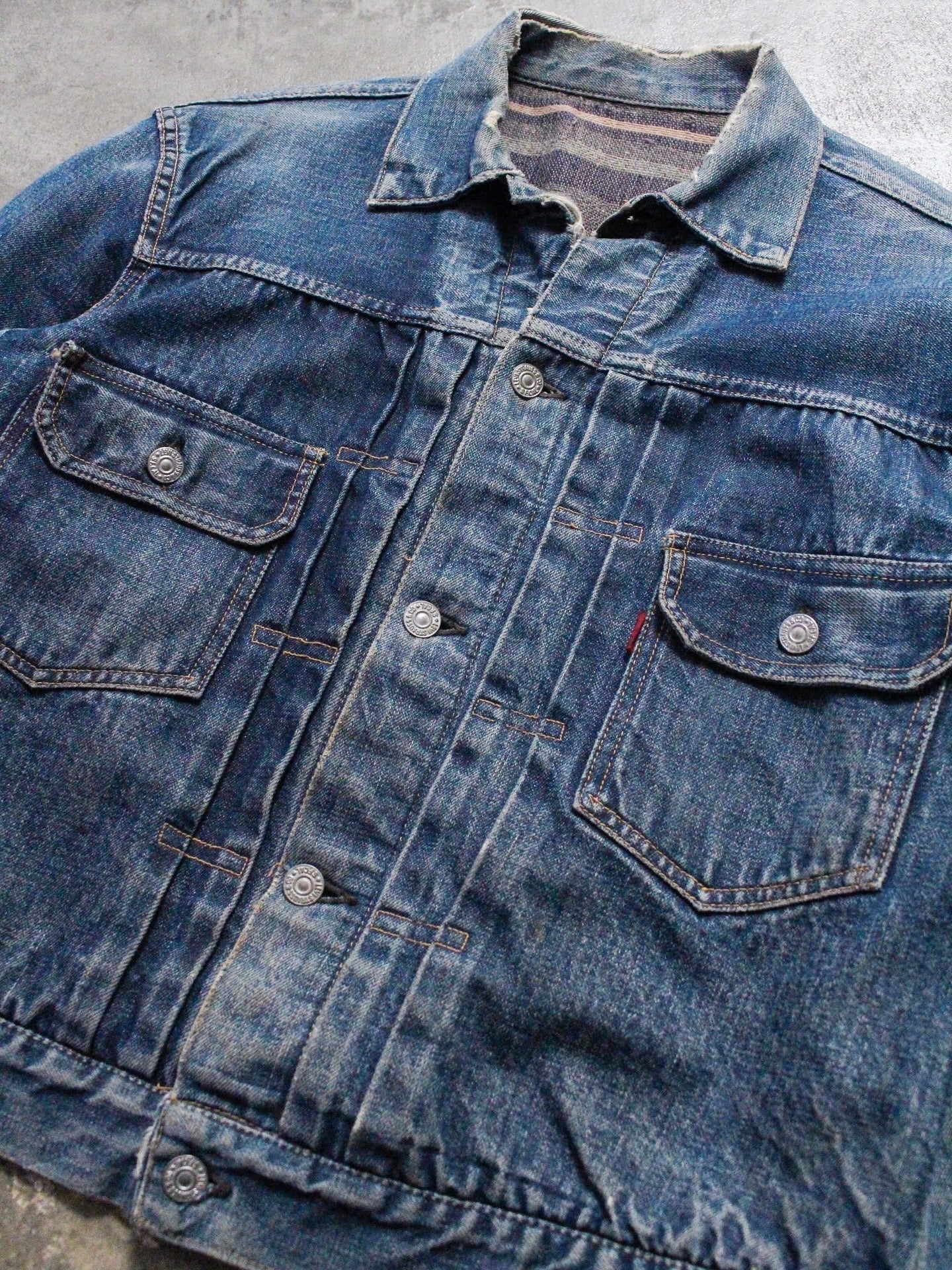 1953 Levi's 517xx Type 2 One Sided Tab - Size 44 – Old Earth Vintage