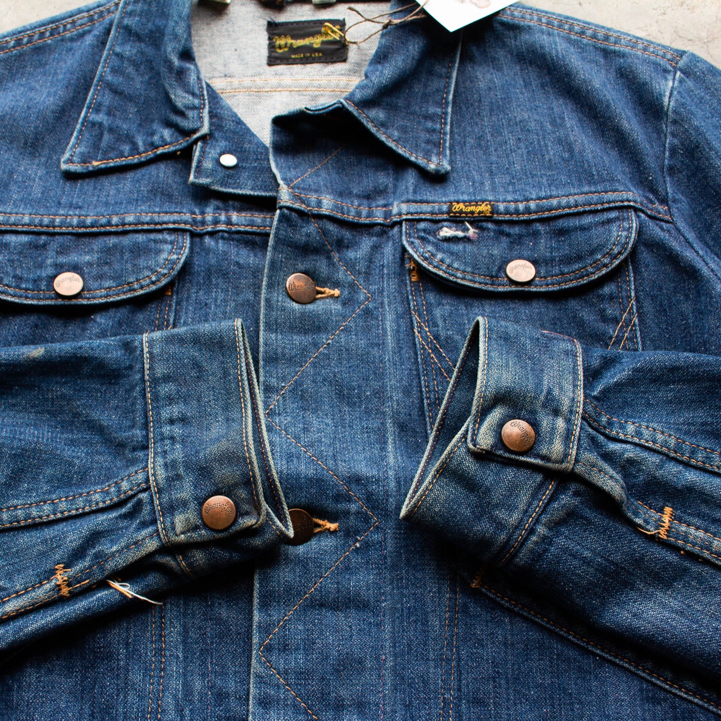 1970s Wrangler 126PW Denim Jacket - 42 - Medium