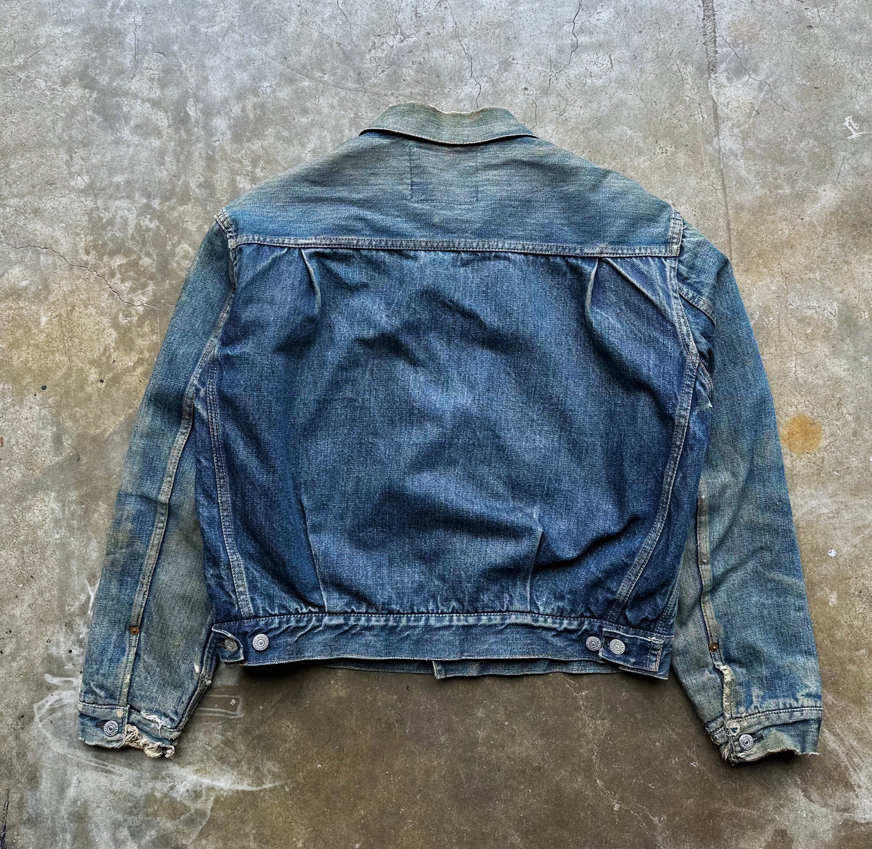 1953 Levi's 517xx Type 2 One Sided Tab - Size 44 – Old Earth Vintage