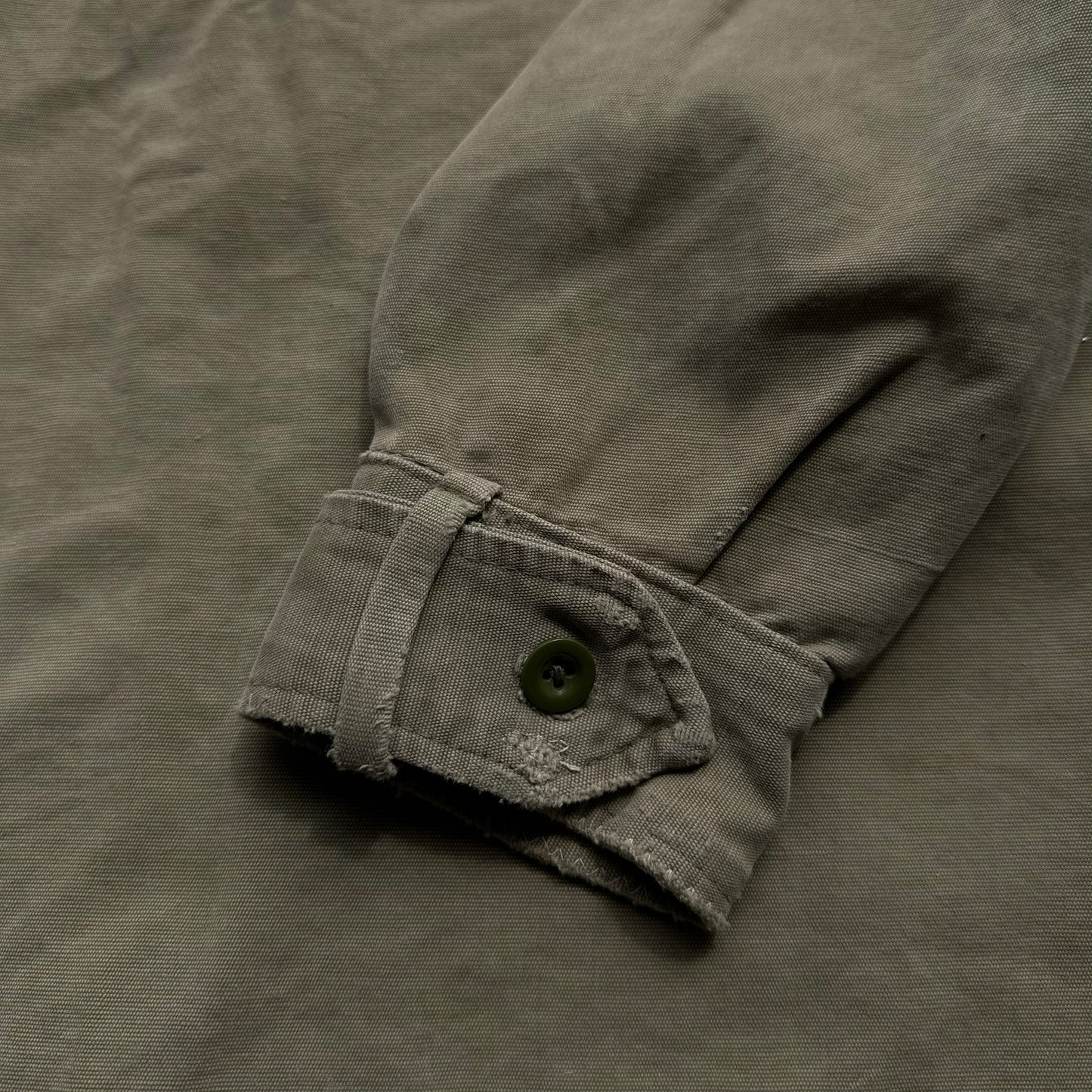40s/50s European Military Utility Shirt - Medium