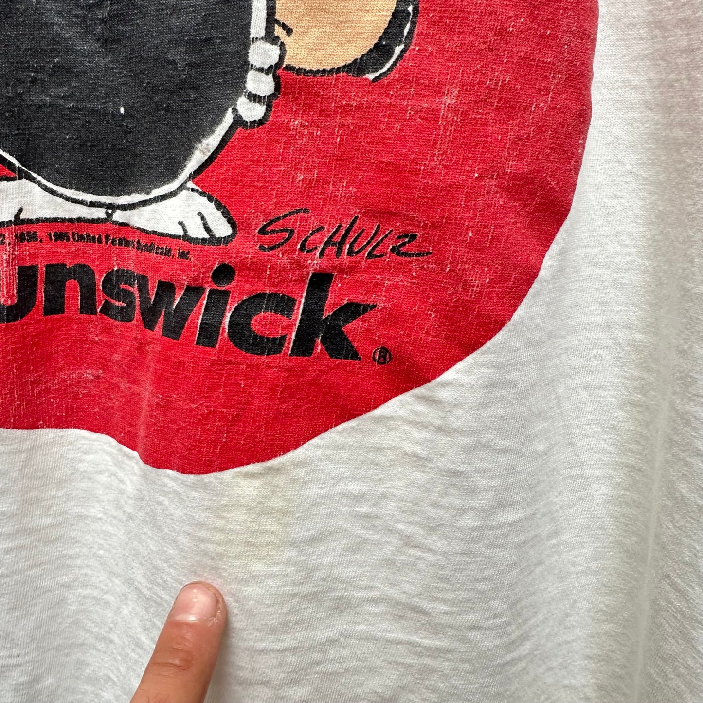 Vintage Snoopy Brunswick T Shirt - XL