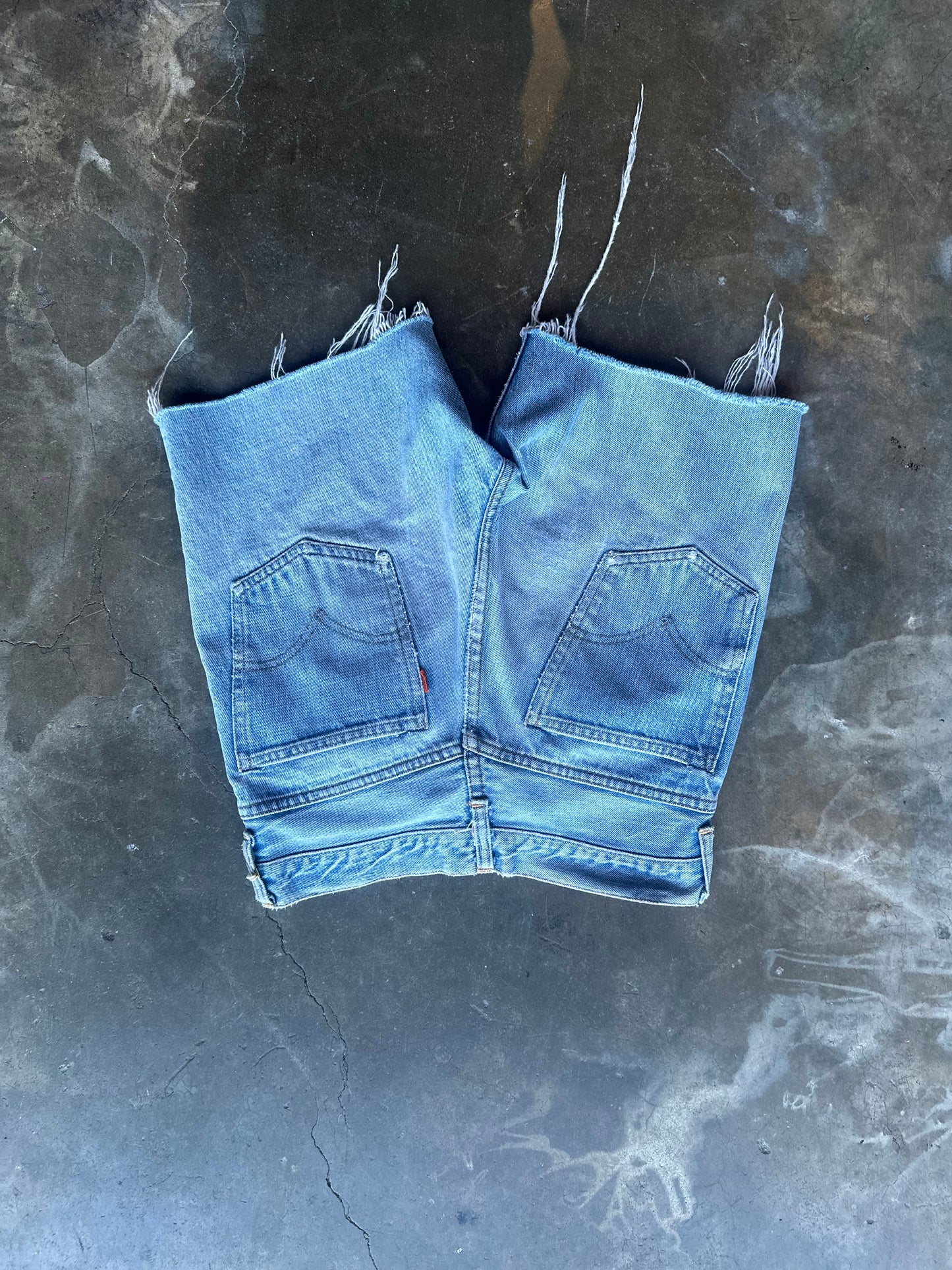 80s Levi’s Denim Short Cutoffs - 28”