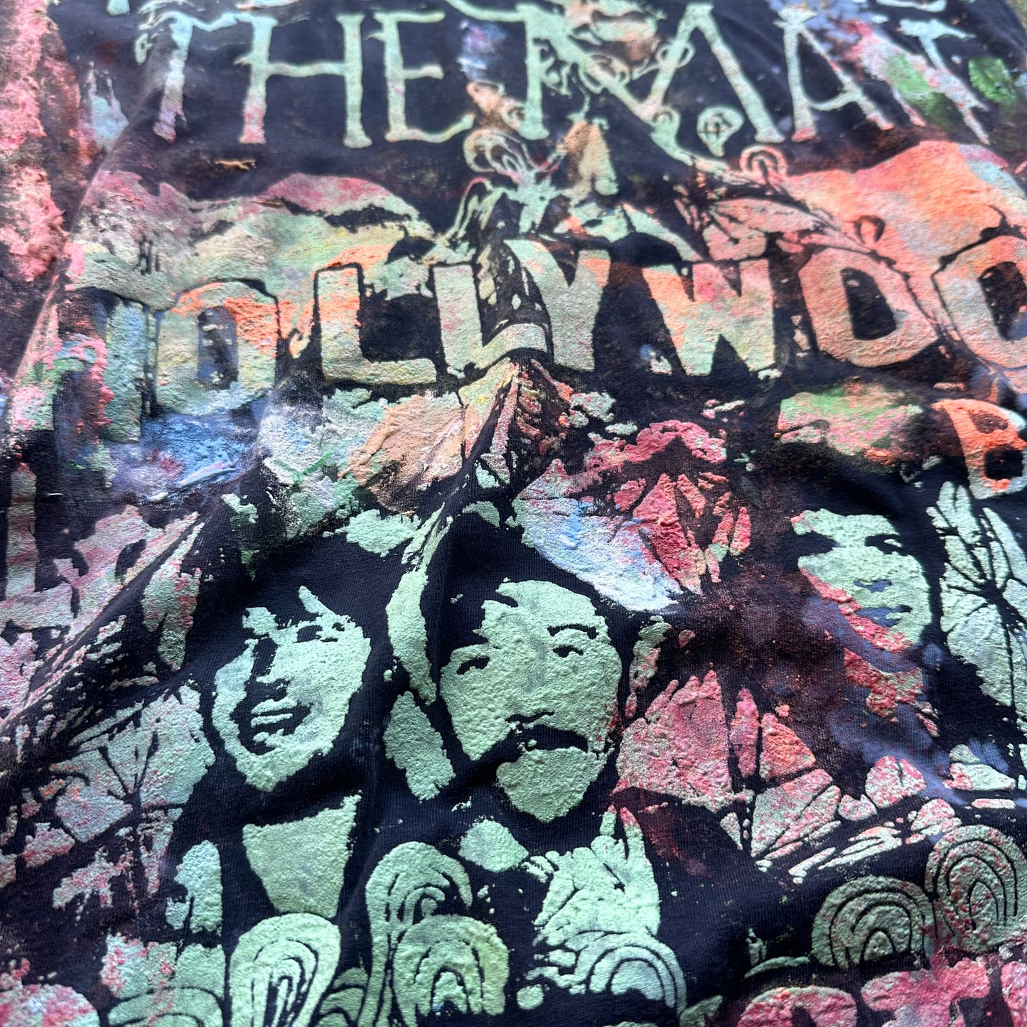 Portugal The Man - Custom Upcycled Art Shirt