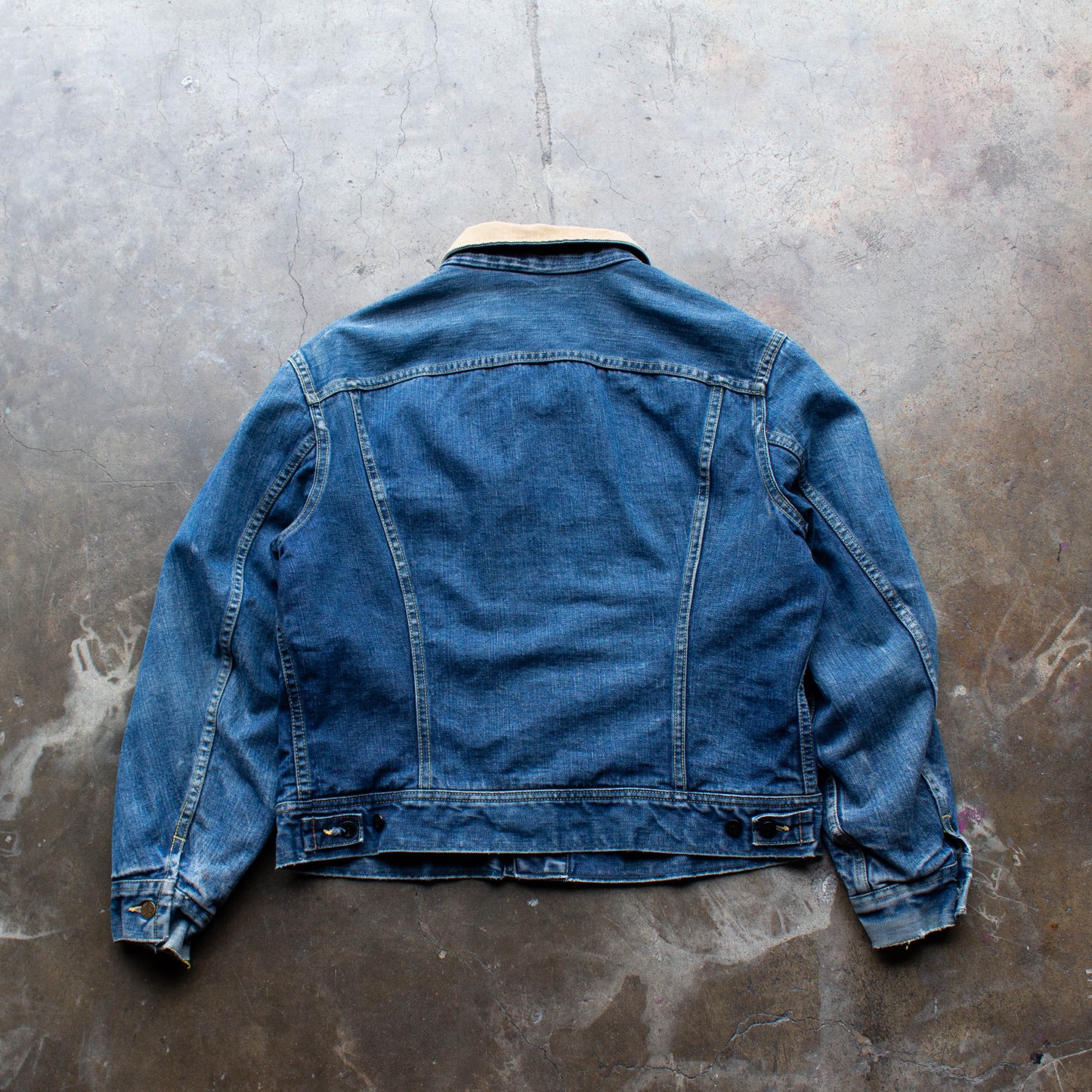 1960s Lee Storm Rider Denim Jacket - 42 Reg