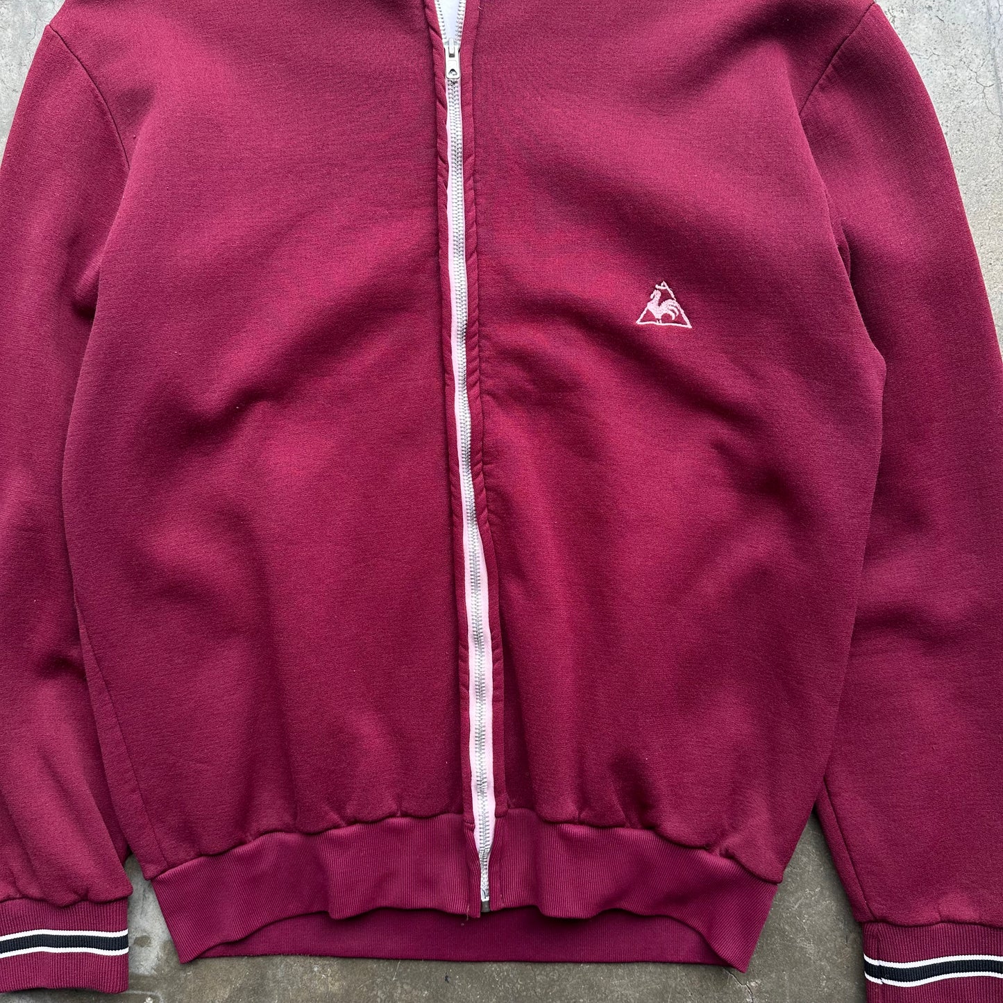 Vintage 1980s Le Coq Sportif Tennis/Track Jacket - M/L